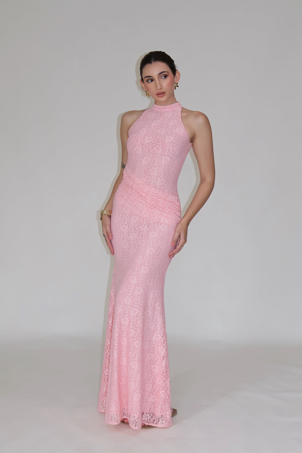 JASMINE DRESS - (Pink)