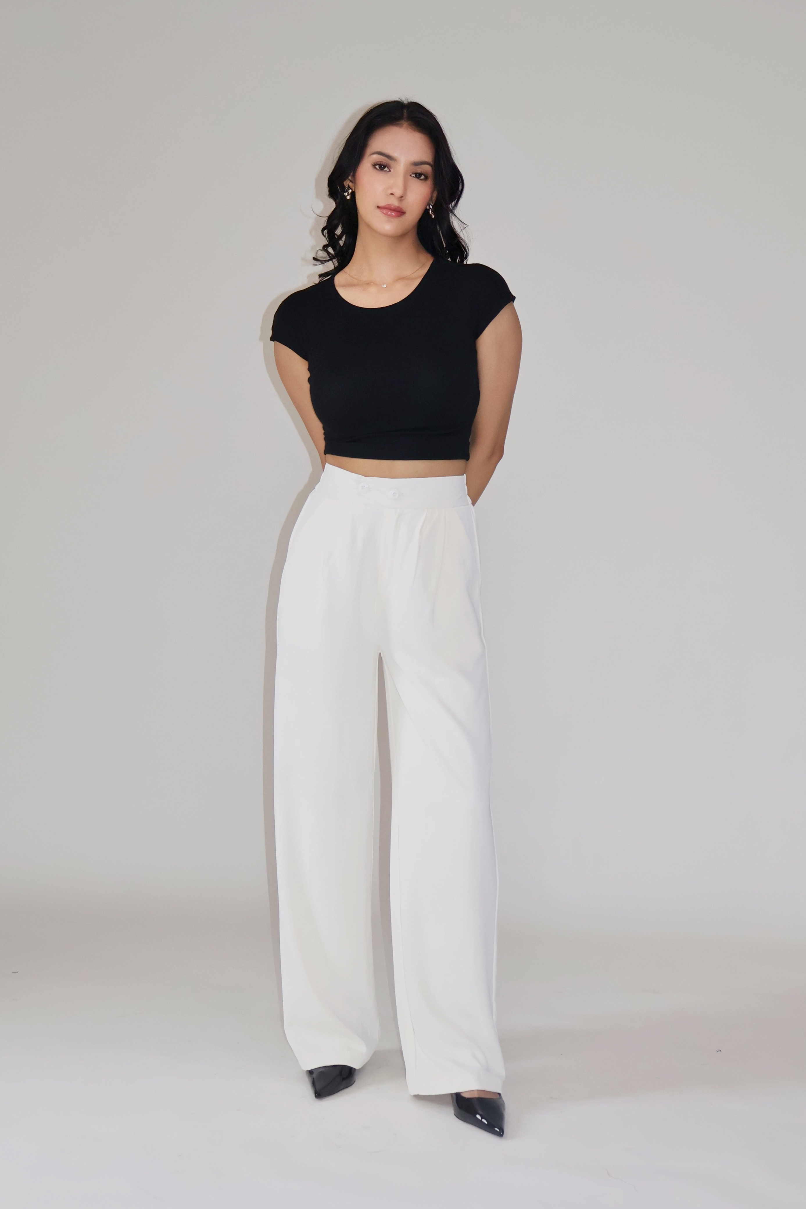 RUMI PANTS - (Off white)
