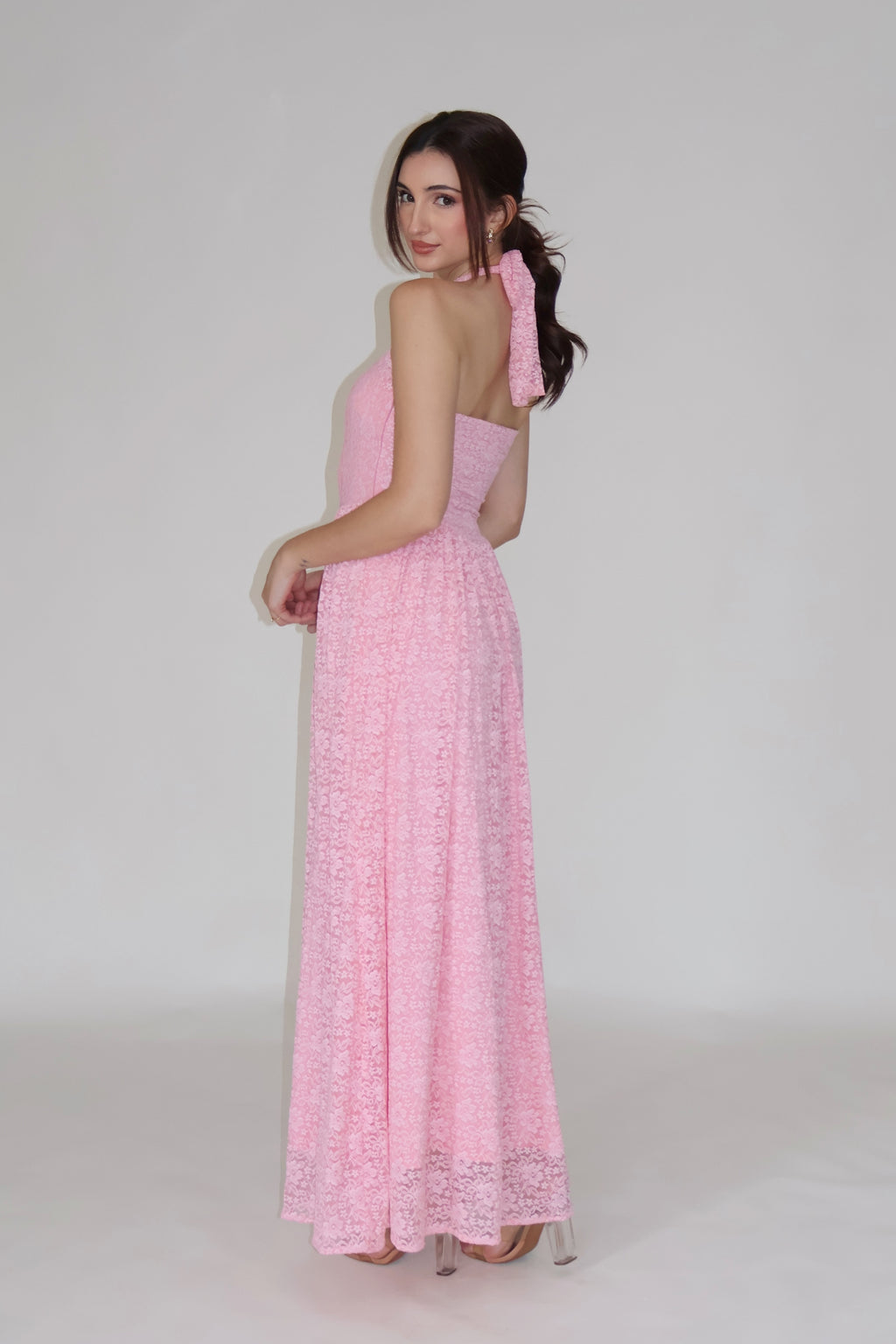 PEONY DRESS - (Pink)