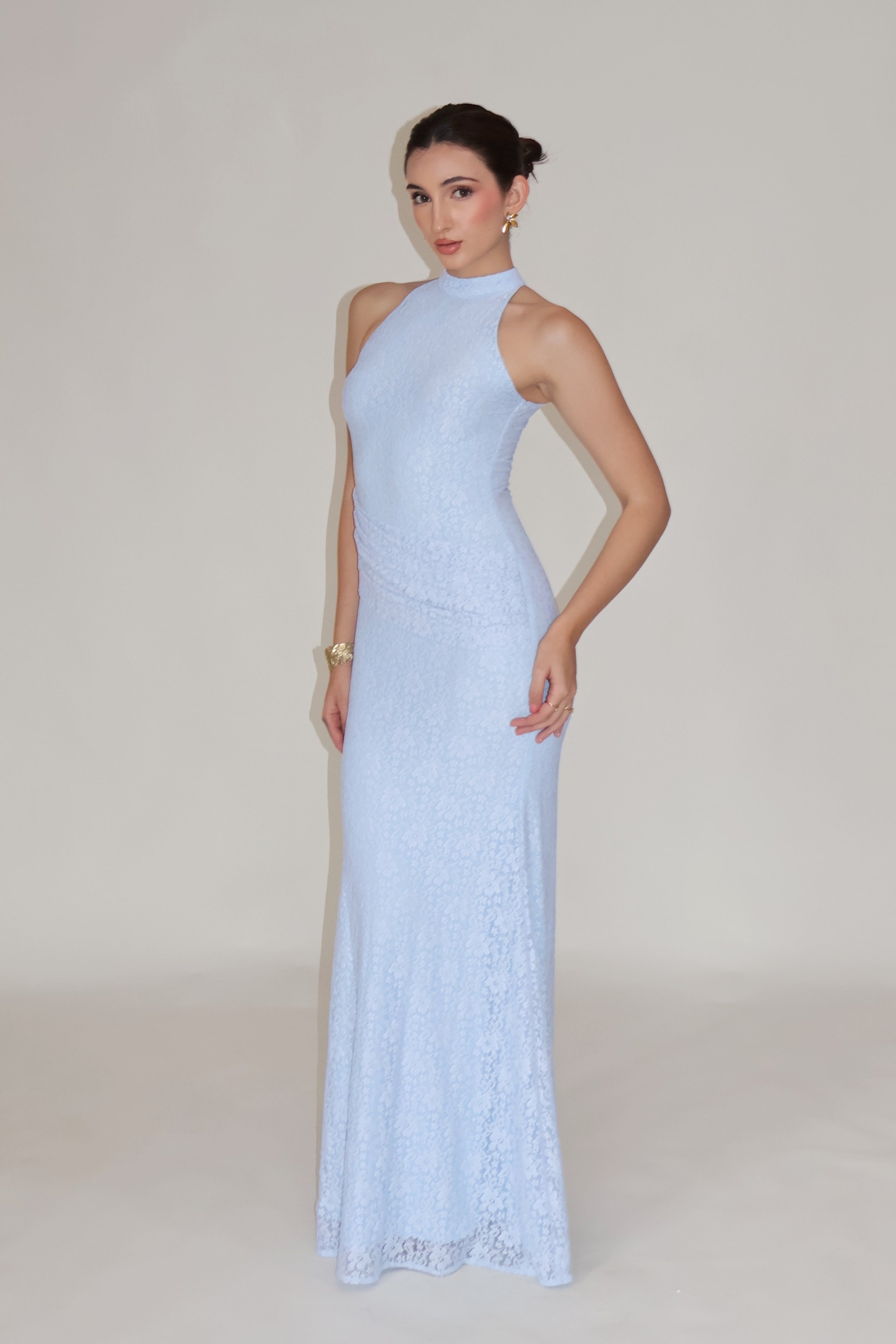 JASMINE DRESS - (Sky)