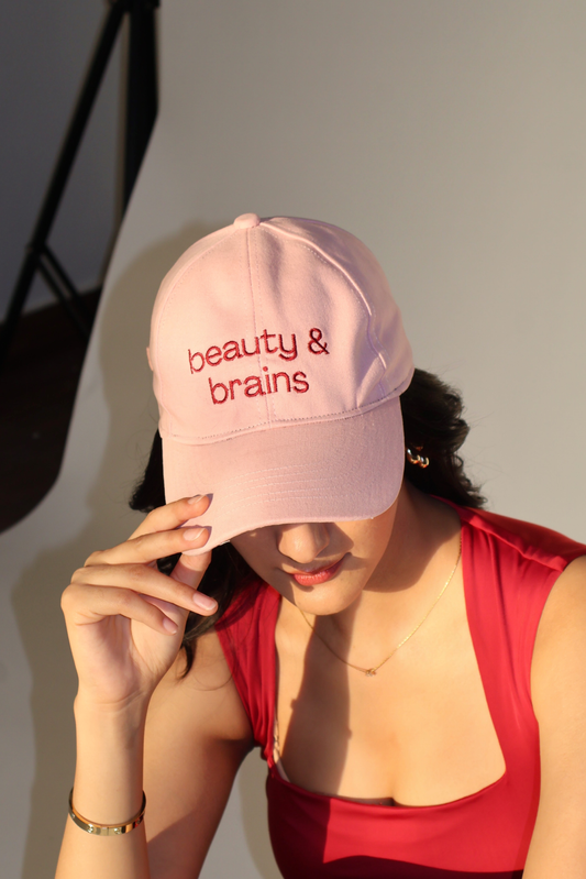 BEAUTY AND BRAINS CAP