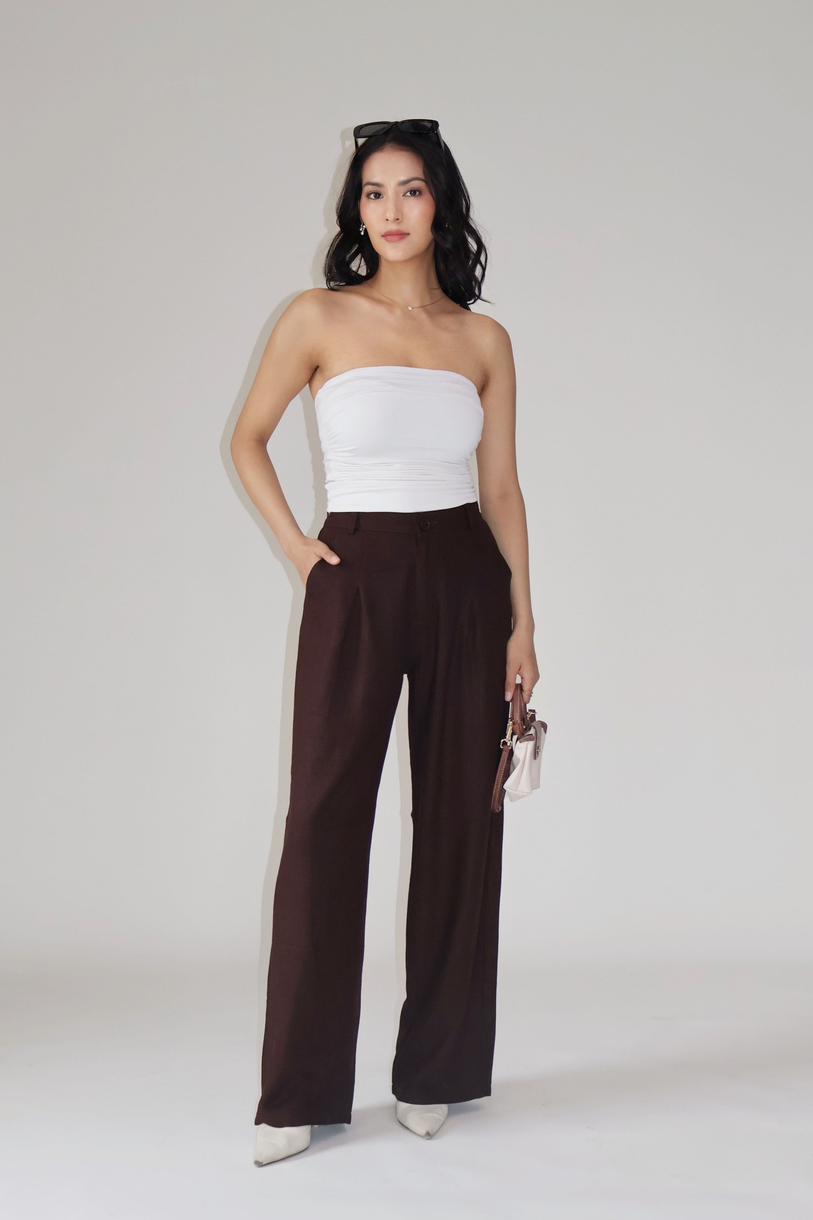 COASTAL PANTS - (Deep coco)