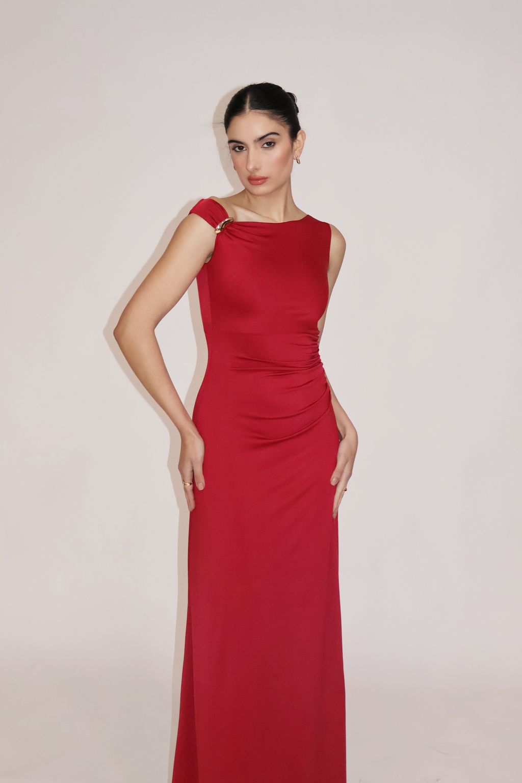 PICCANTE DRESS - (Cherry)
