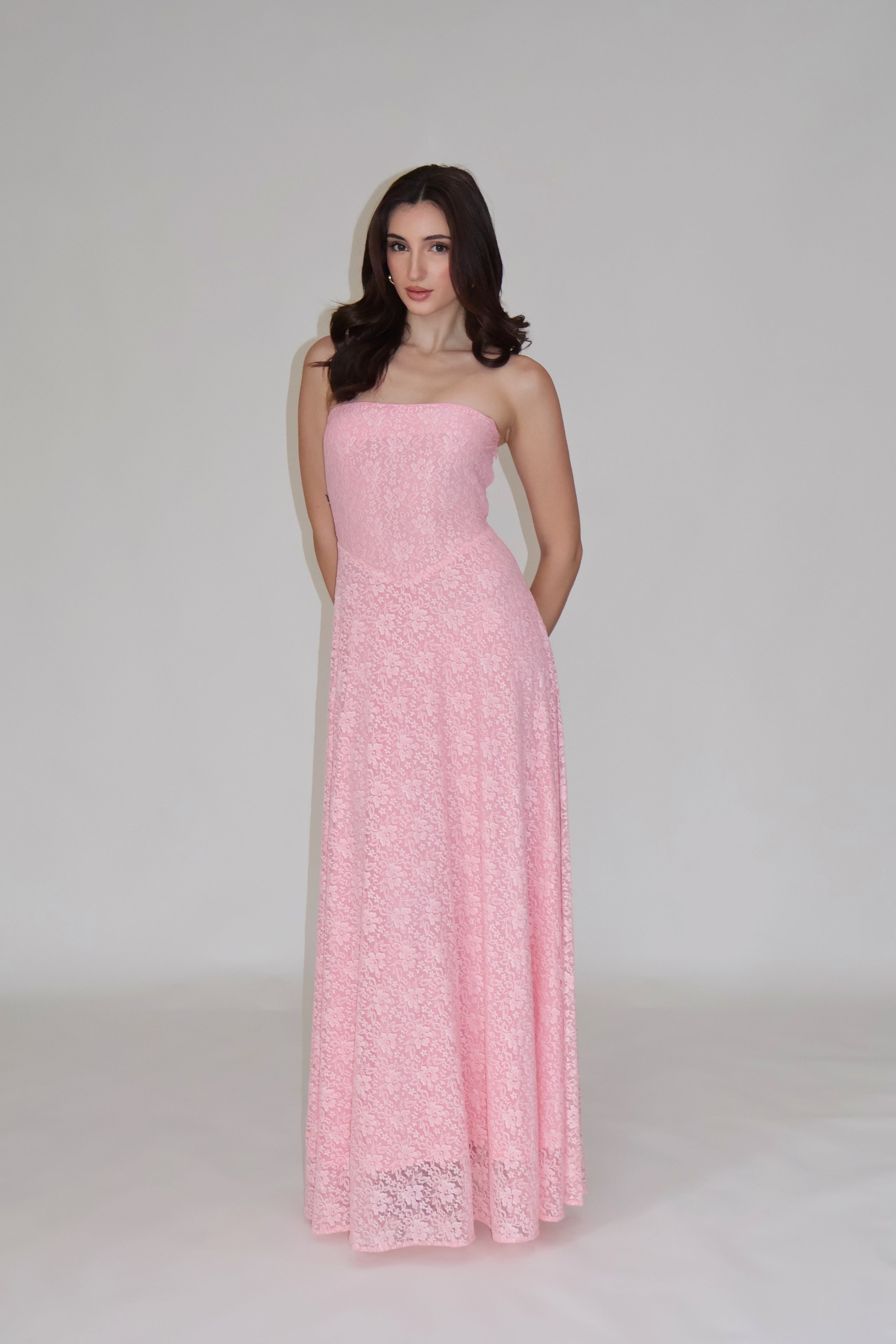 DAISY DRESS - (Pink)