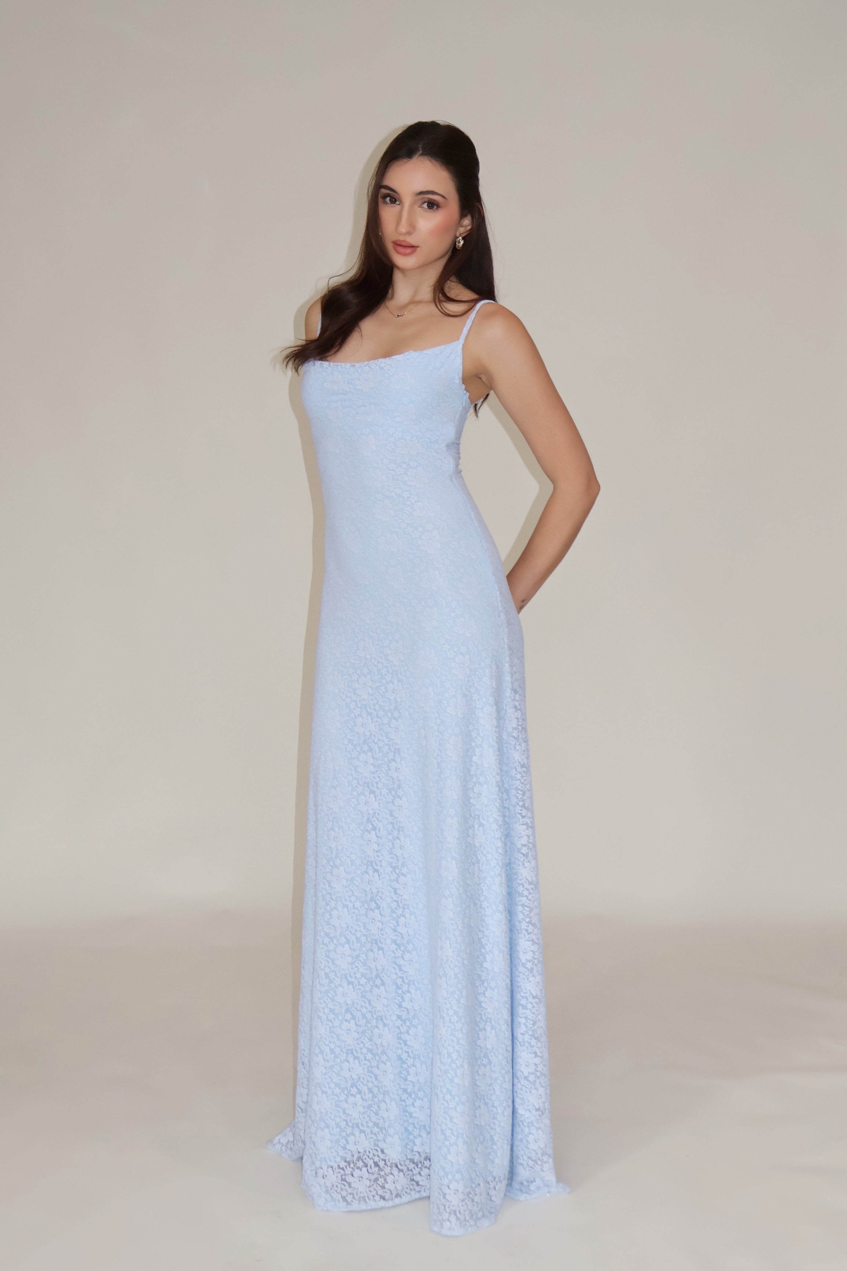 BLOSSOM DRESS - (Sky)