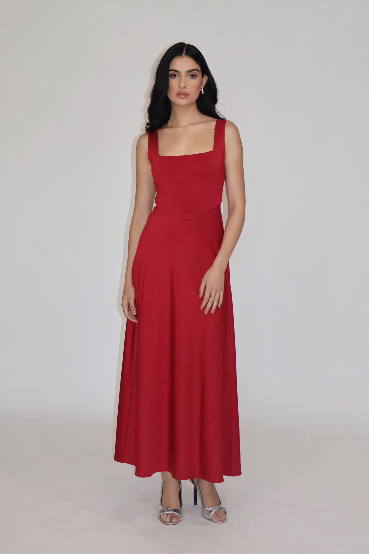 ROSÉ DRESS - (Cherry)