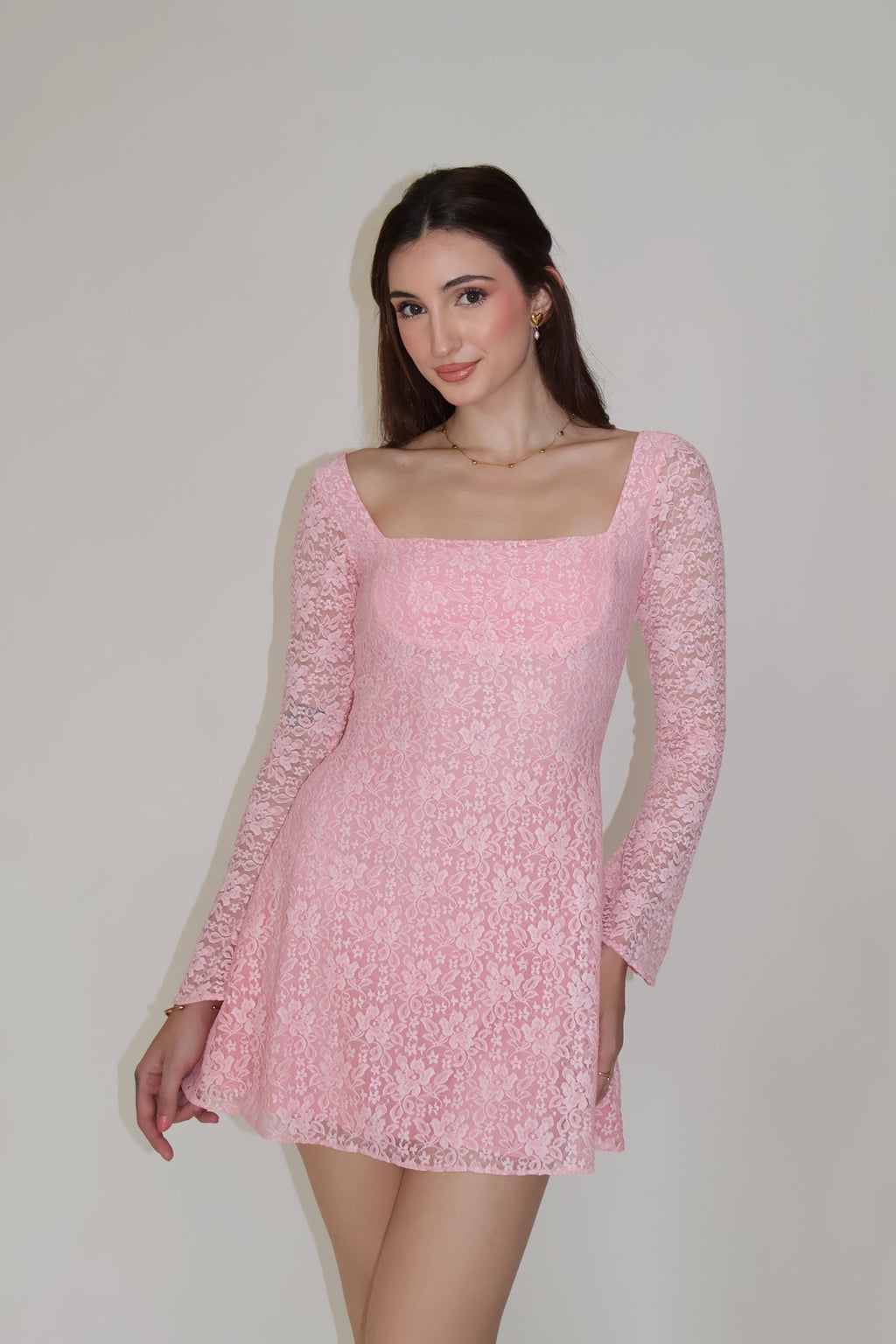 TULIP DRESS - (Pink)