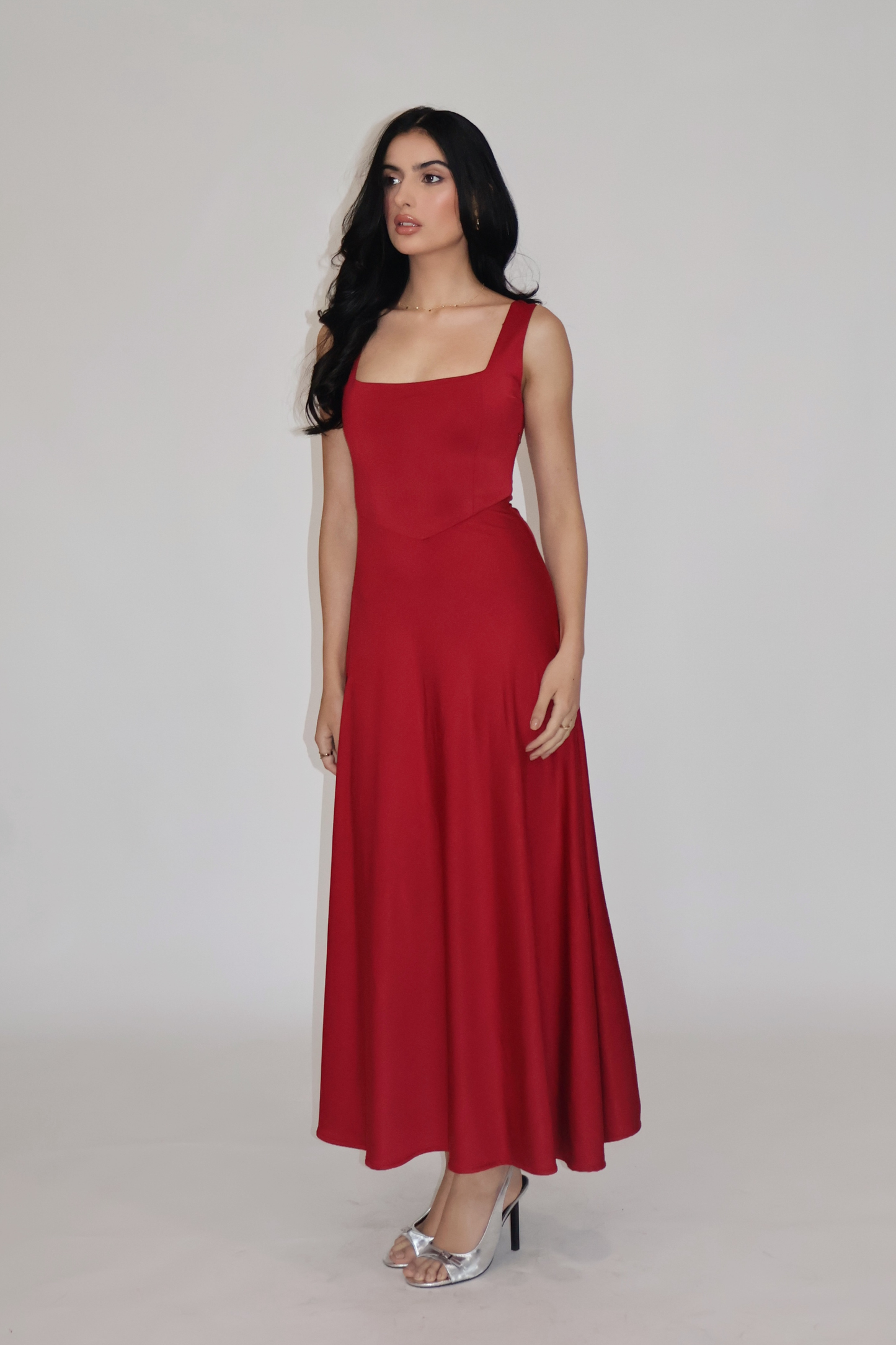 ROSÉ DRESS - (Cherry)