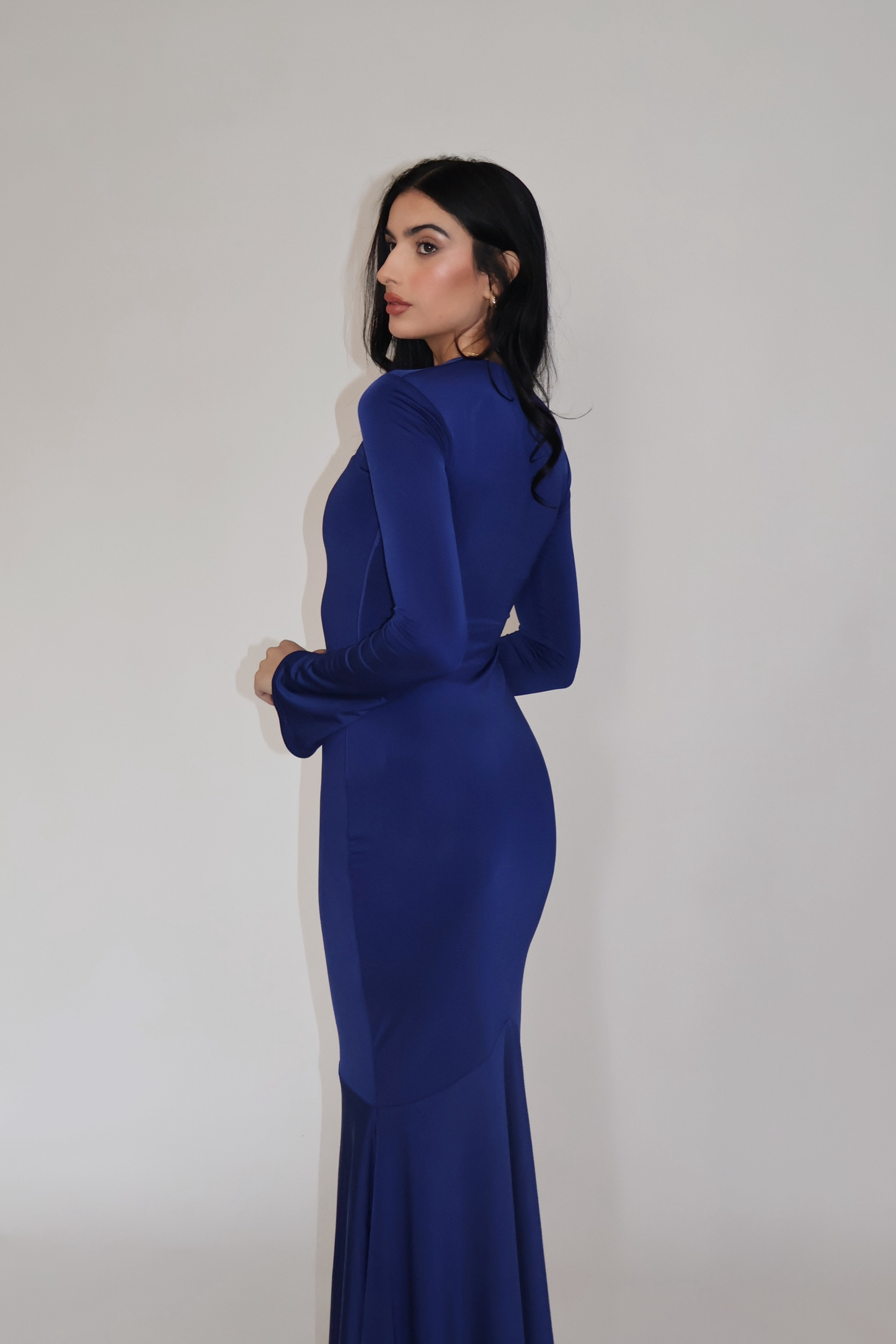 MARTINI DRESS - (Navy)