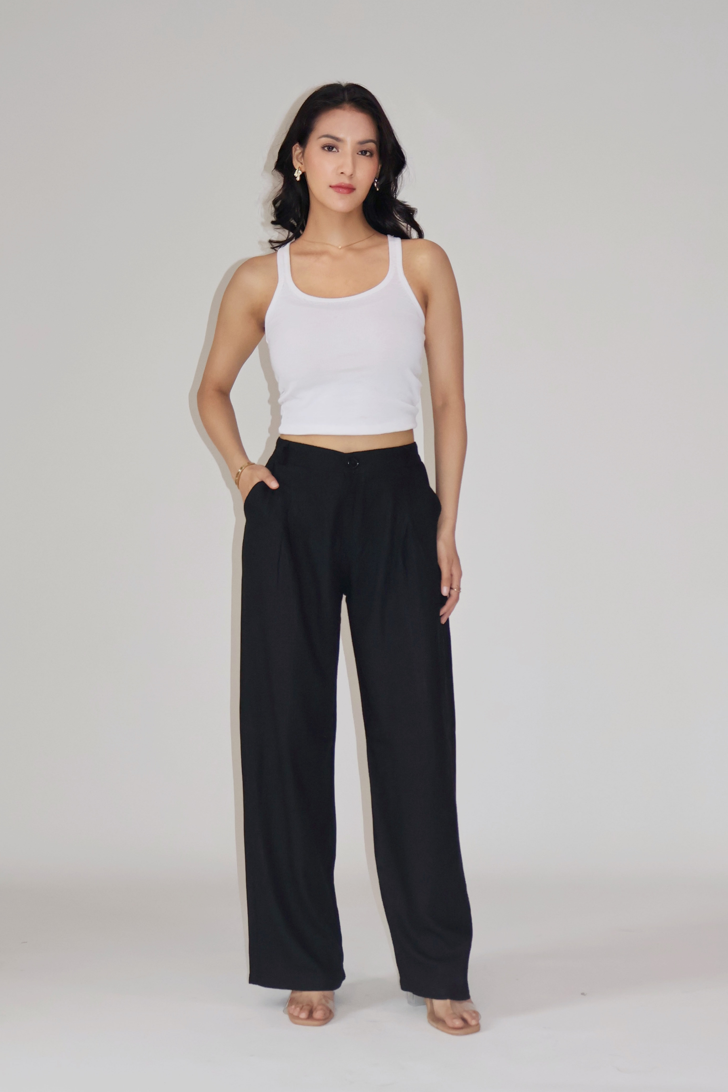 COASTAL PANTS - (Black)