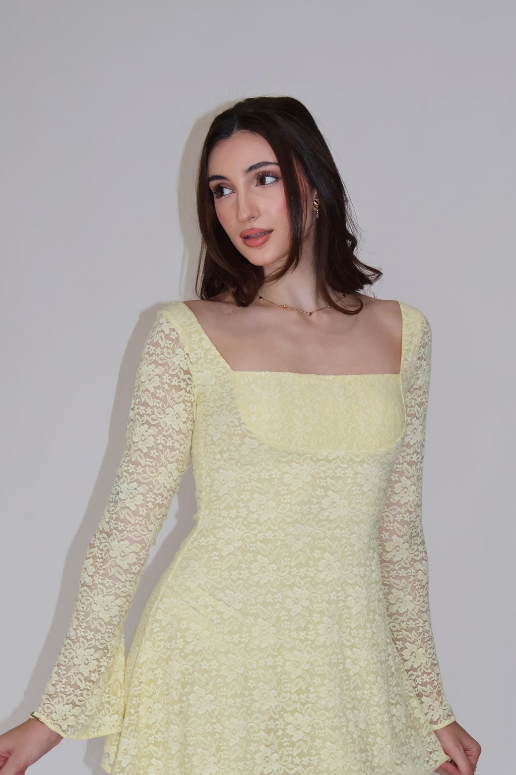 TULIP DRESS - (Butter)