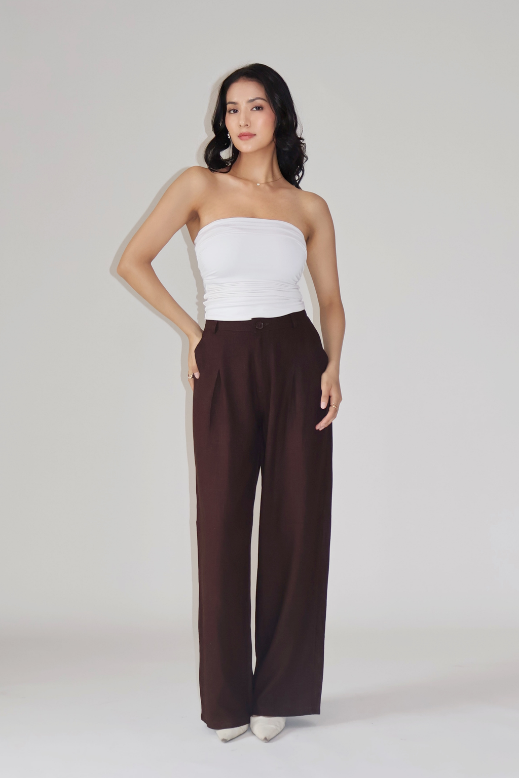 COASTAL PANTS - (Deep coco)
