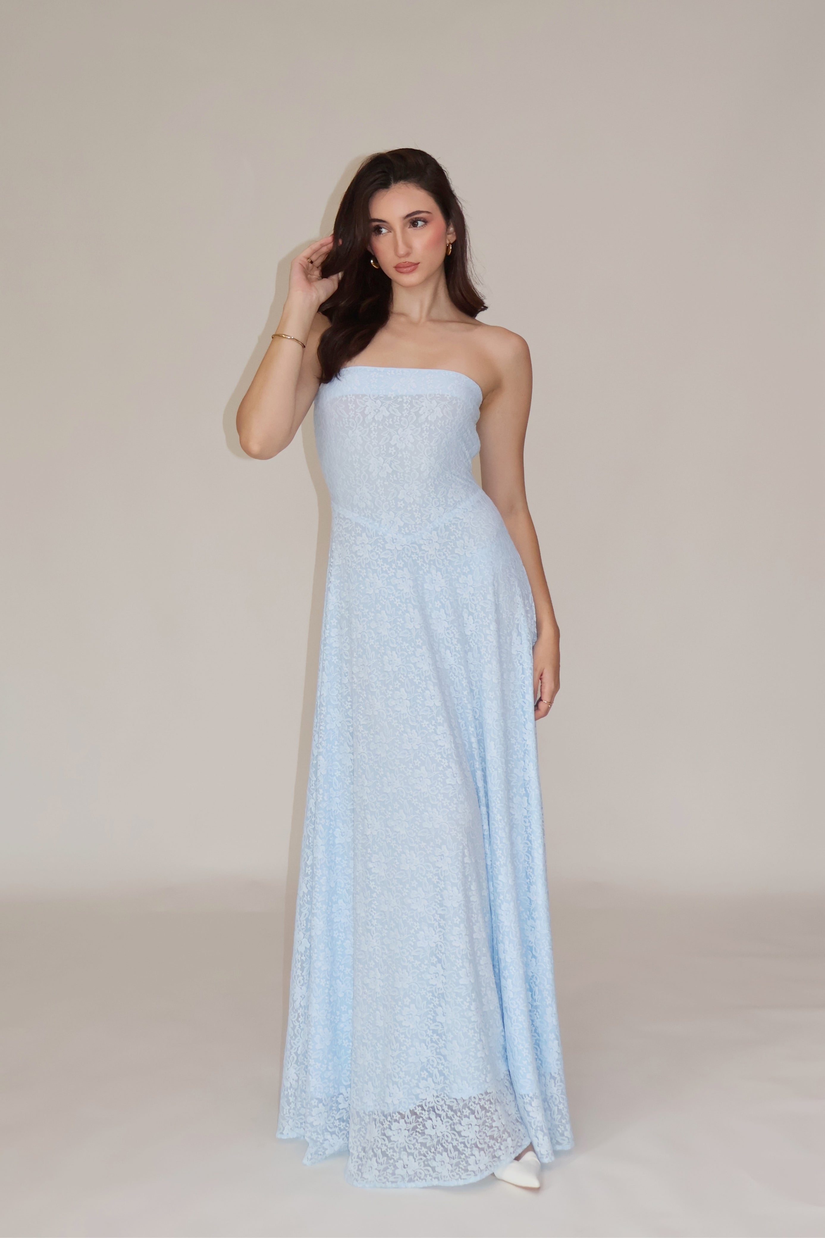 DAISY DRESS - (Sky)