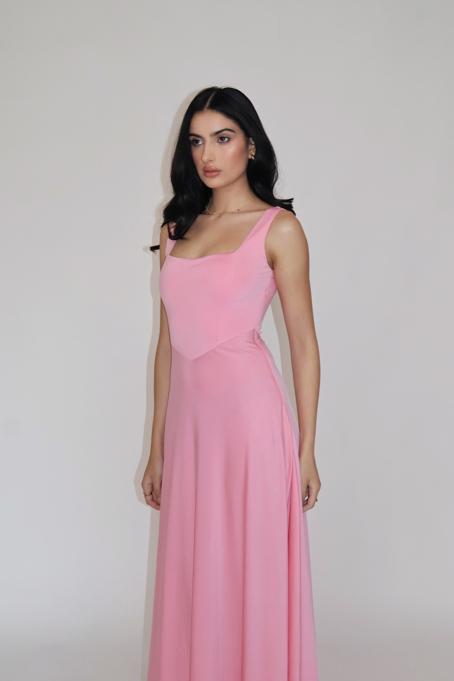 ROSÉ DRESS - (Flamingo)