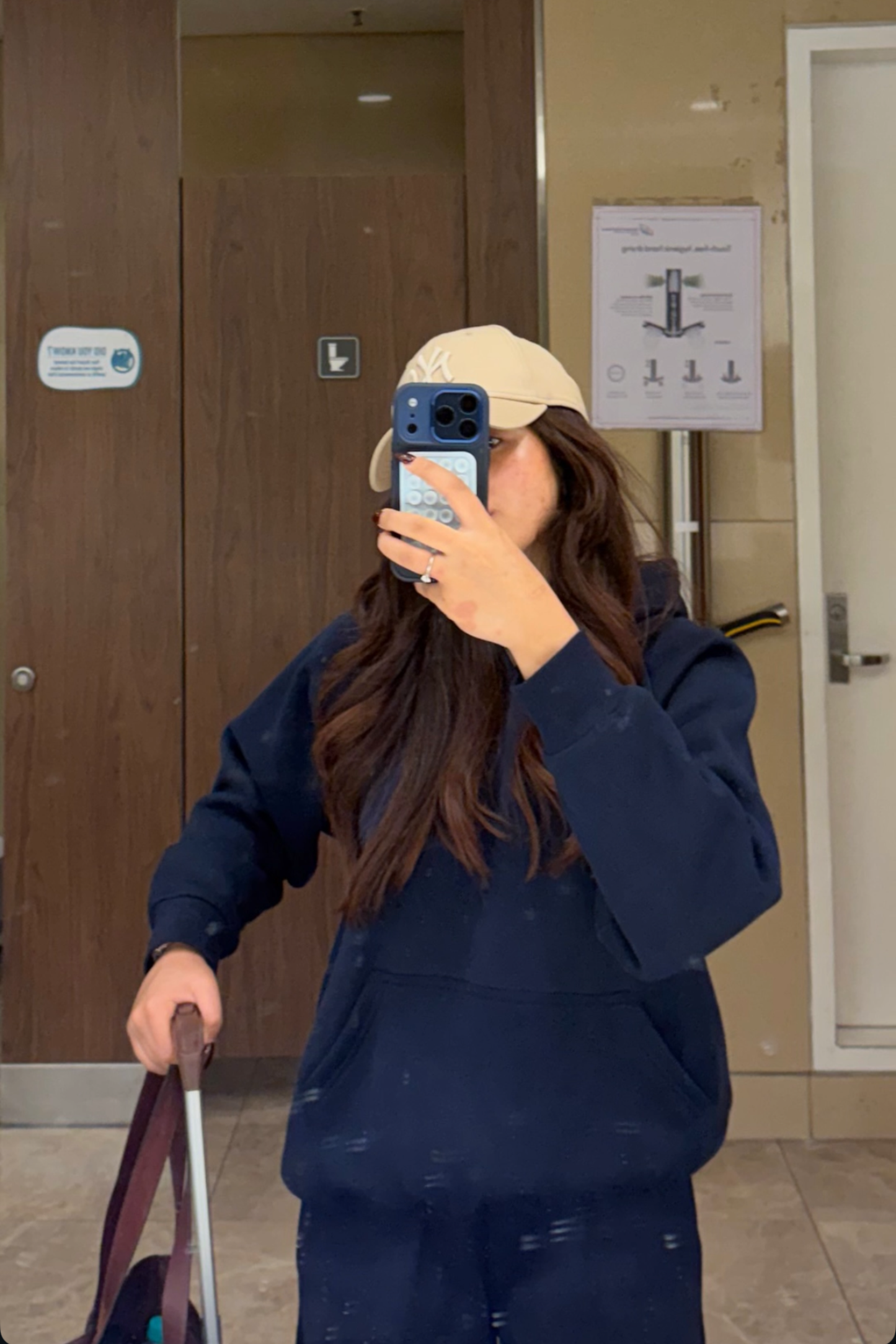 Devika in HOODIE CO-ORD SET - (Navy)