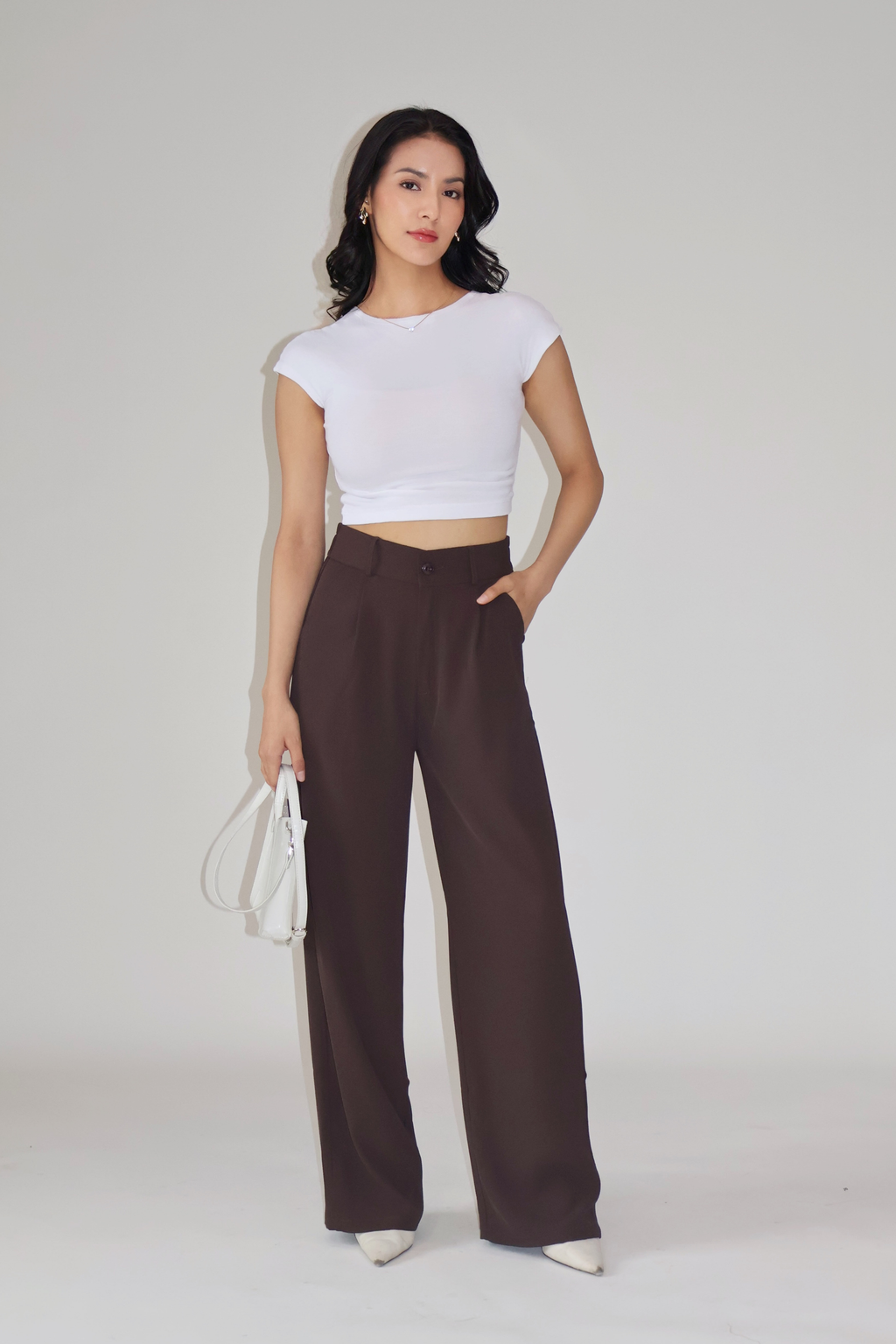 TOKYO PANTS - (Brown)