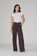 TOKYO PANTS - (Brown)