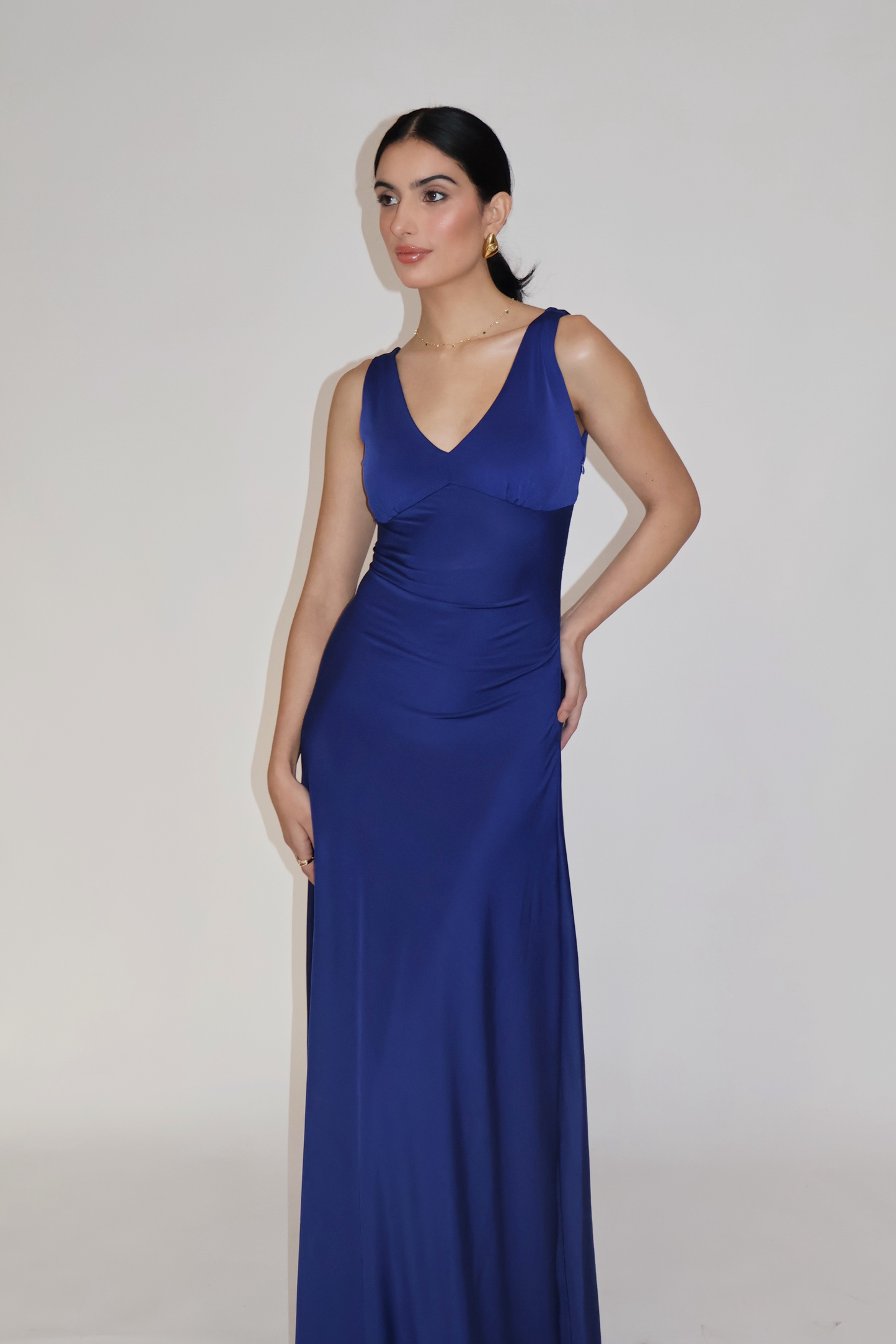 PROSECO DRESS - (Navy)