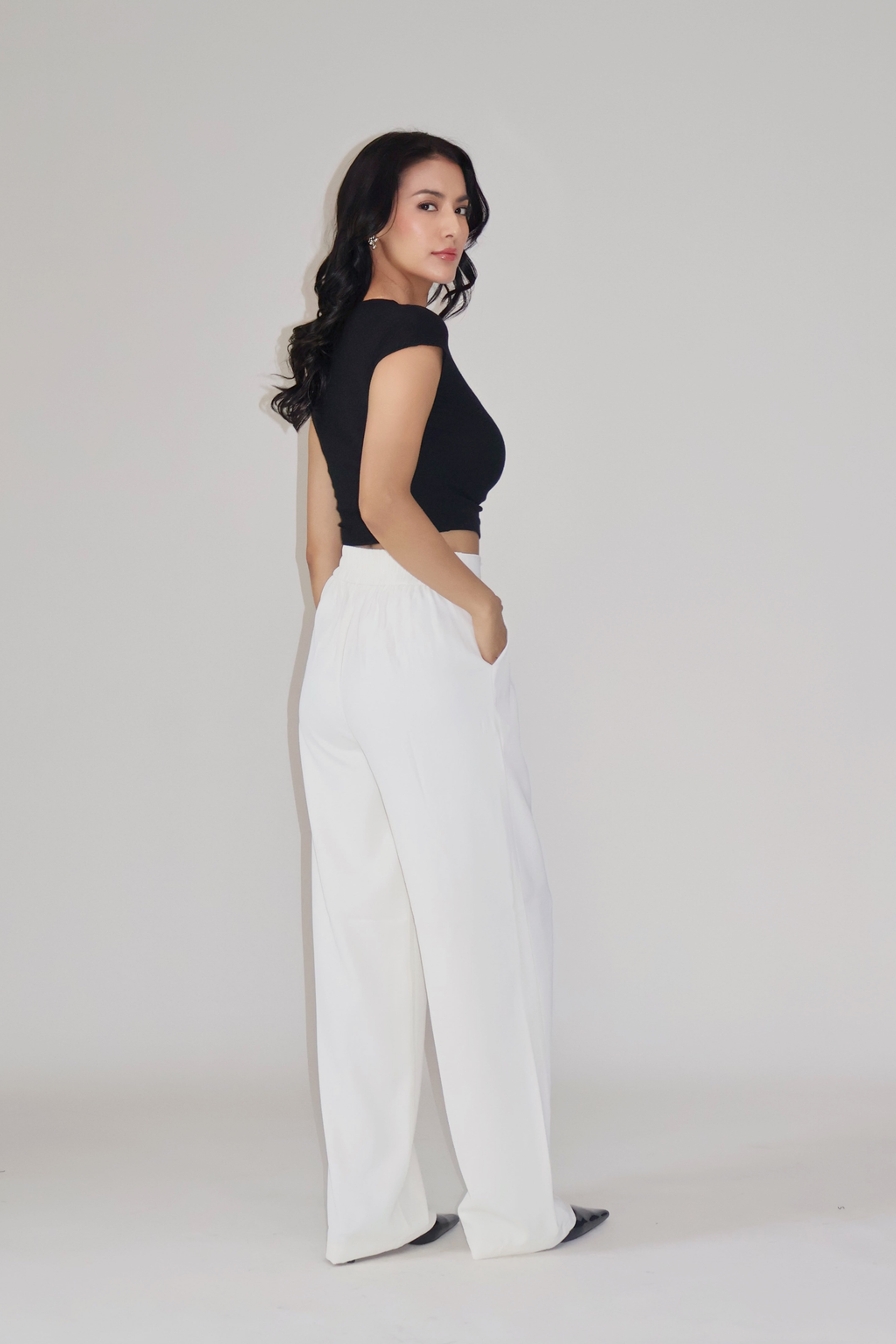 RUMI PANTS - (Off white)