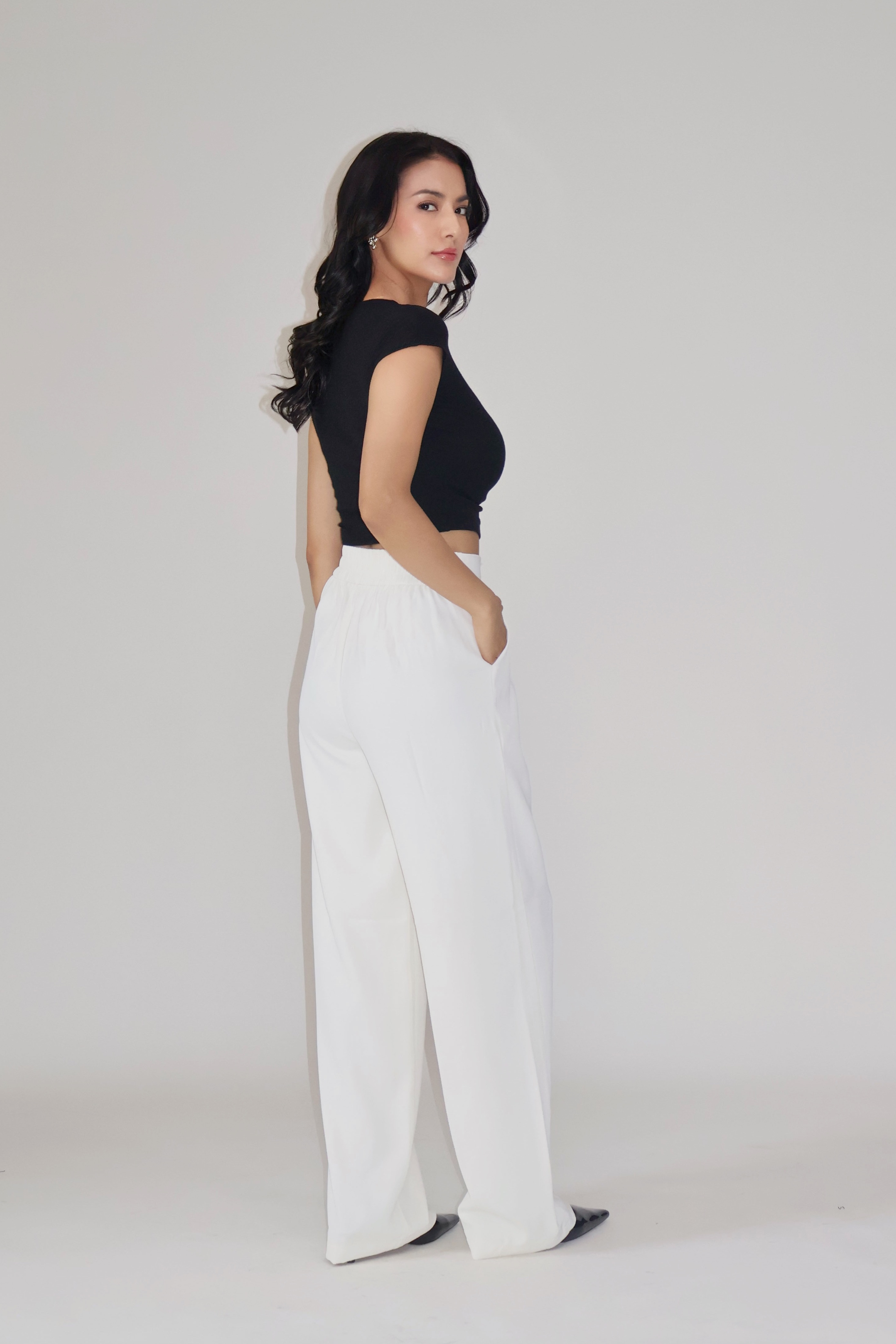 RUMI PANTS - (Off white)