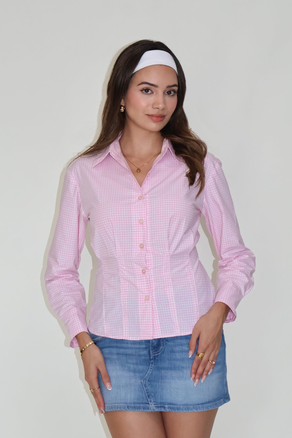 Amber Shirt - (Pink)