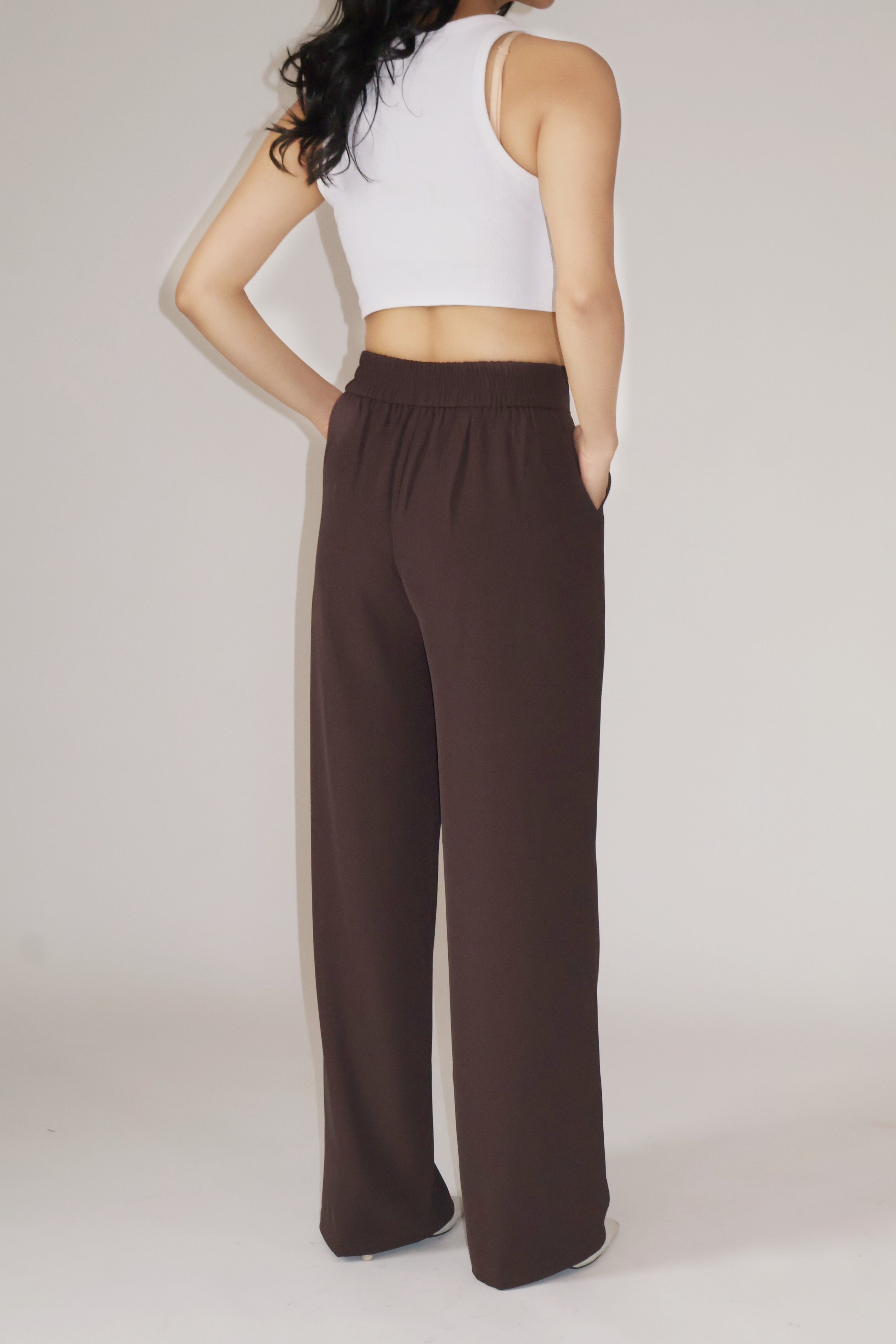 RUMI PANTS - (Brown)