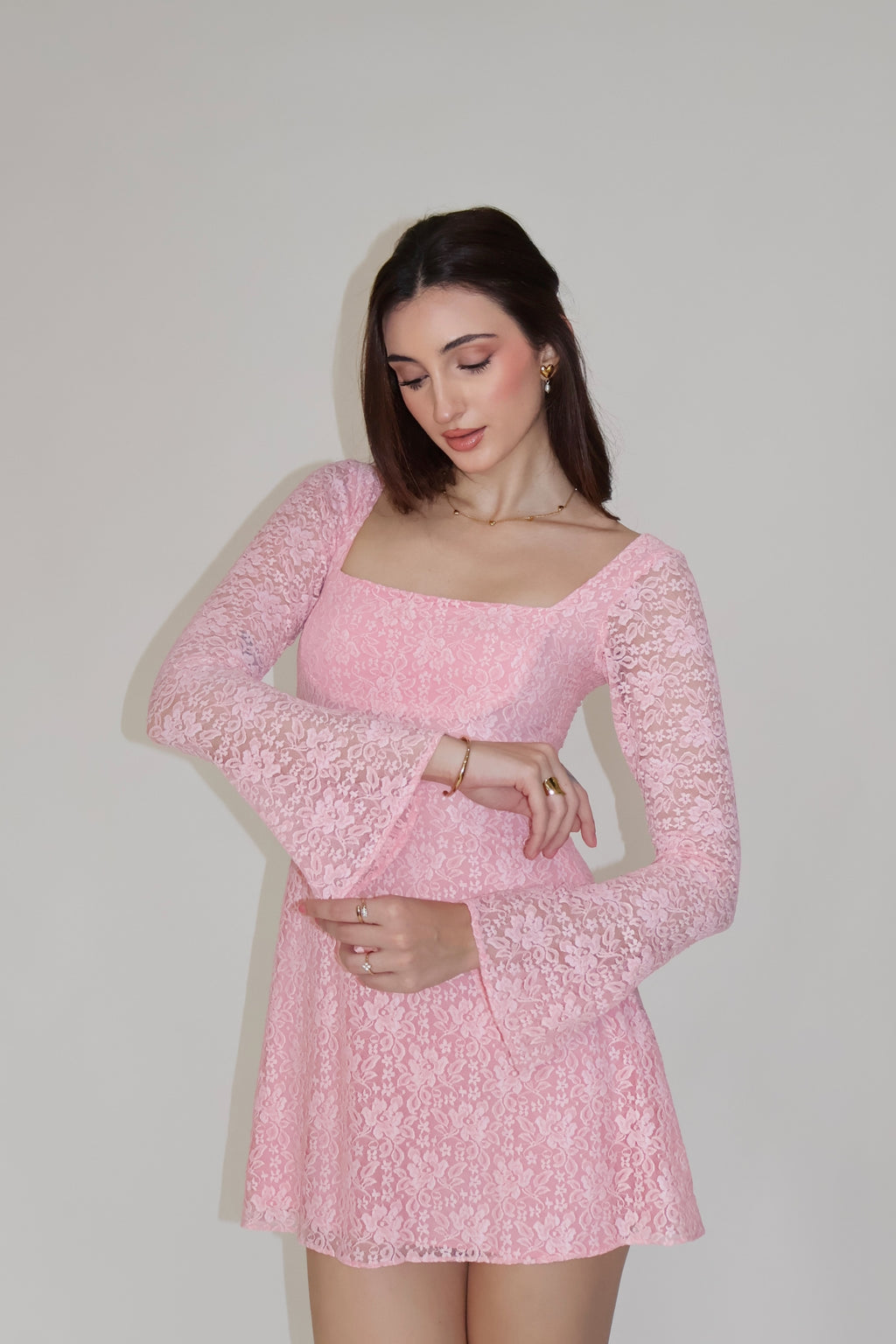 TULIP DRESS - (Pink)