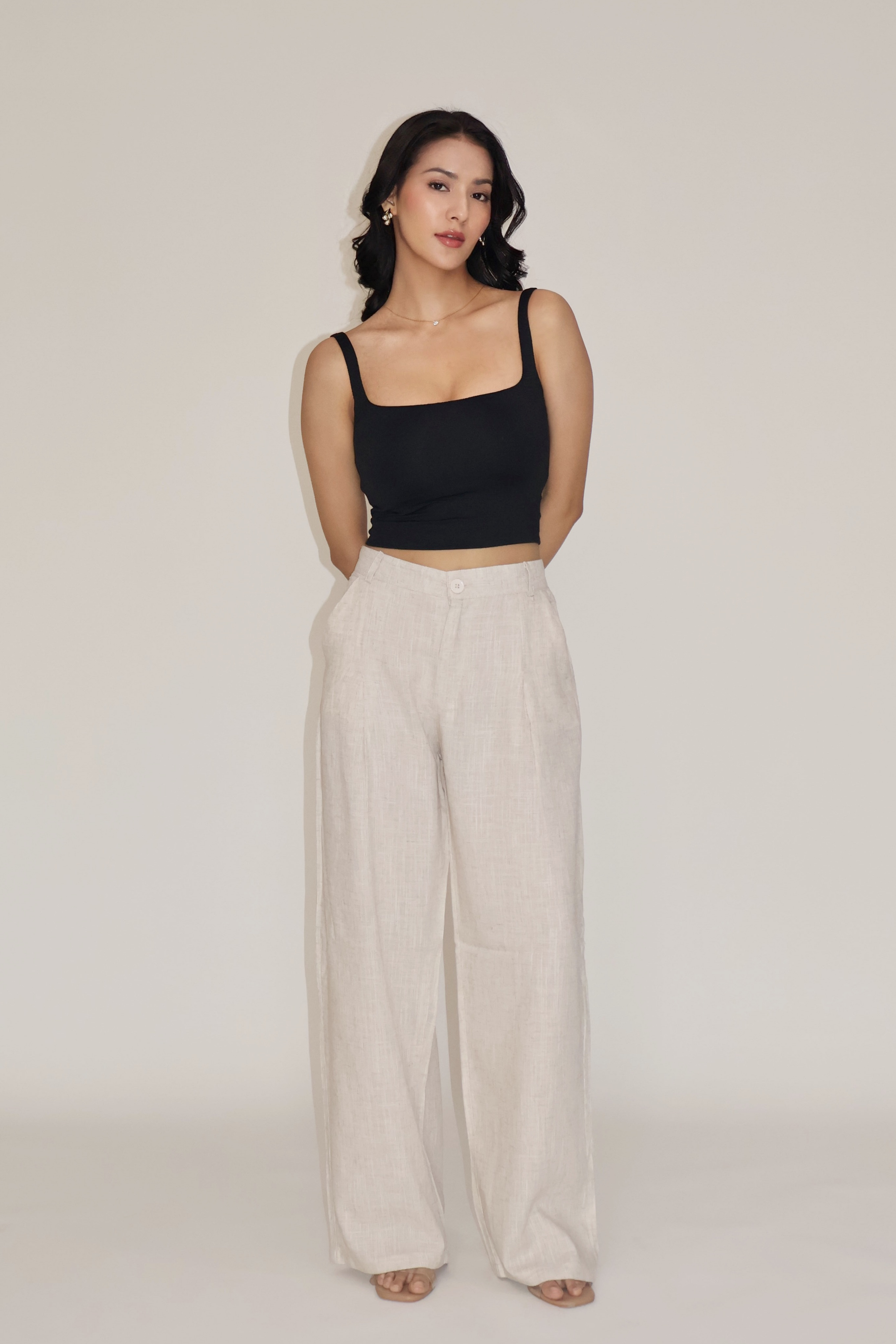 COASTAL PANTS - (Oat meal)