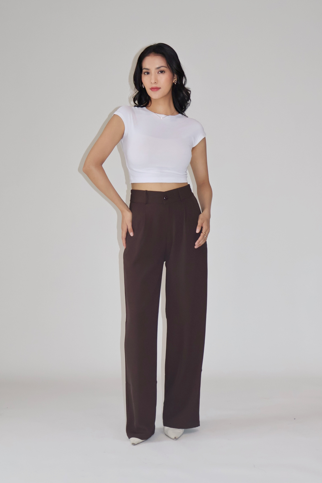 TOKYO PANTS - (Brown)