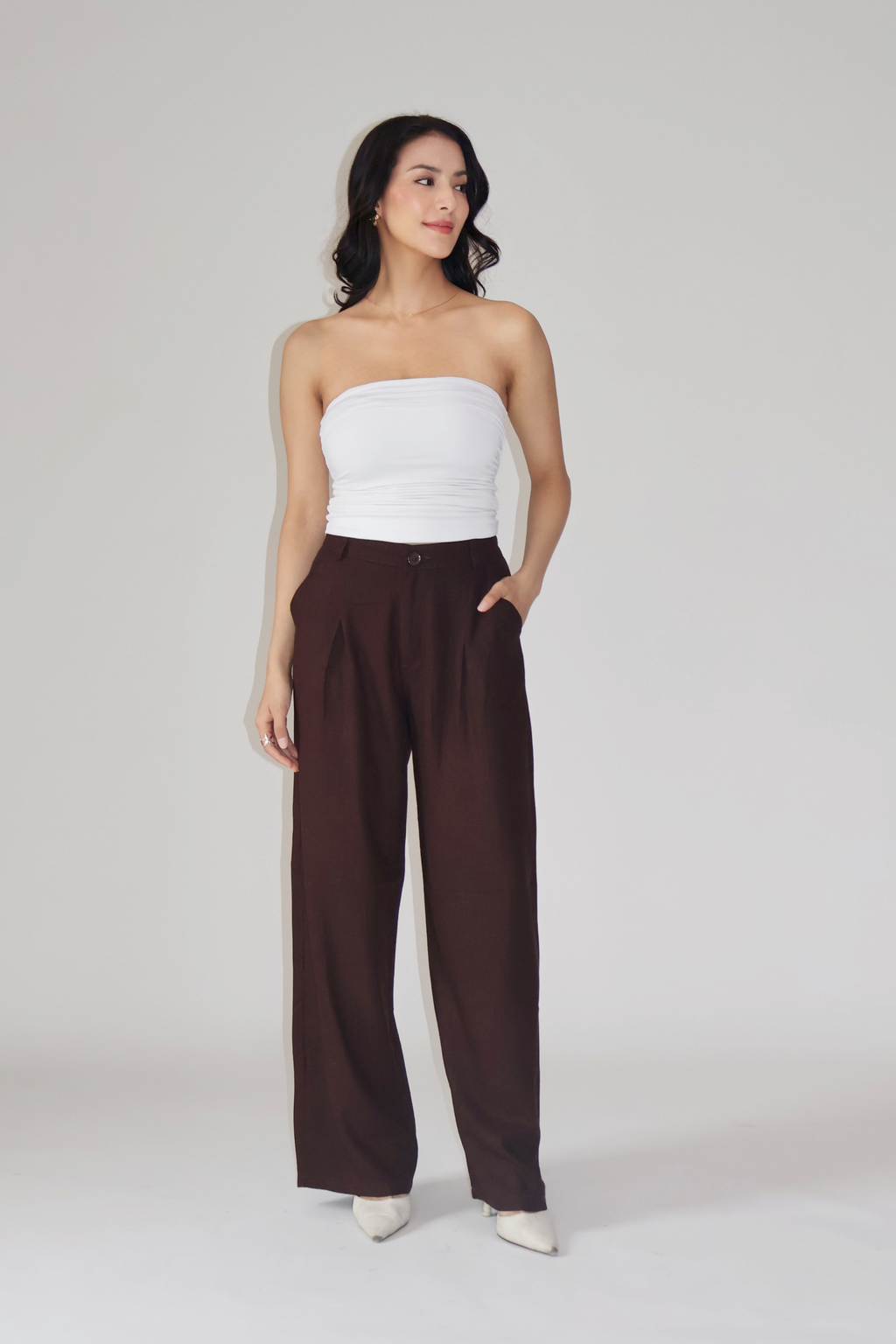 COASTAL PANTS - (Deep coco)