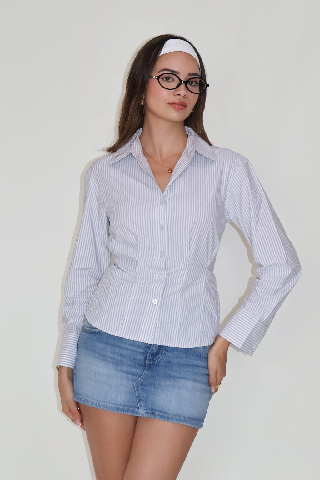 Amber Shirt - (Grey)