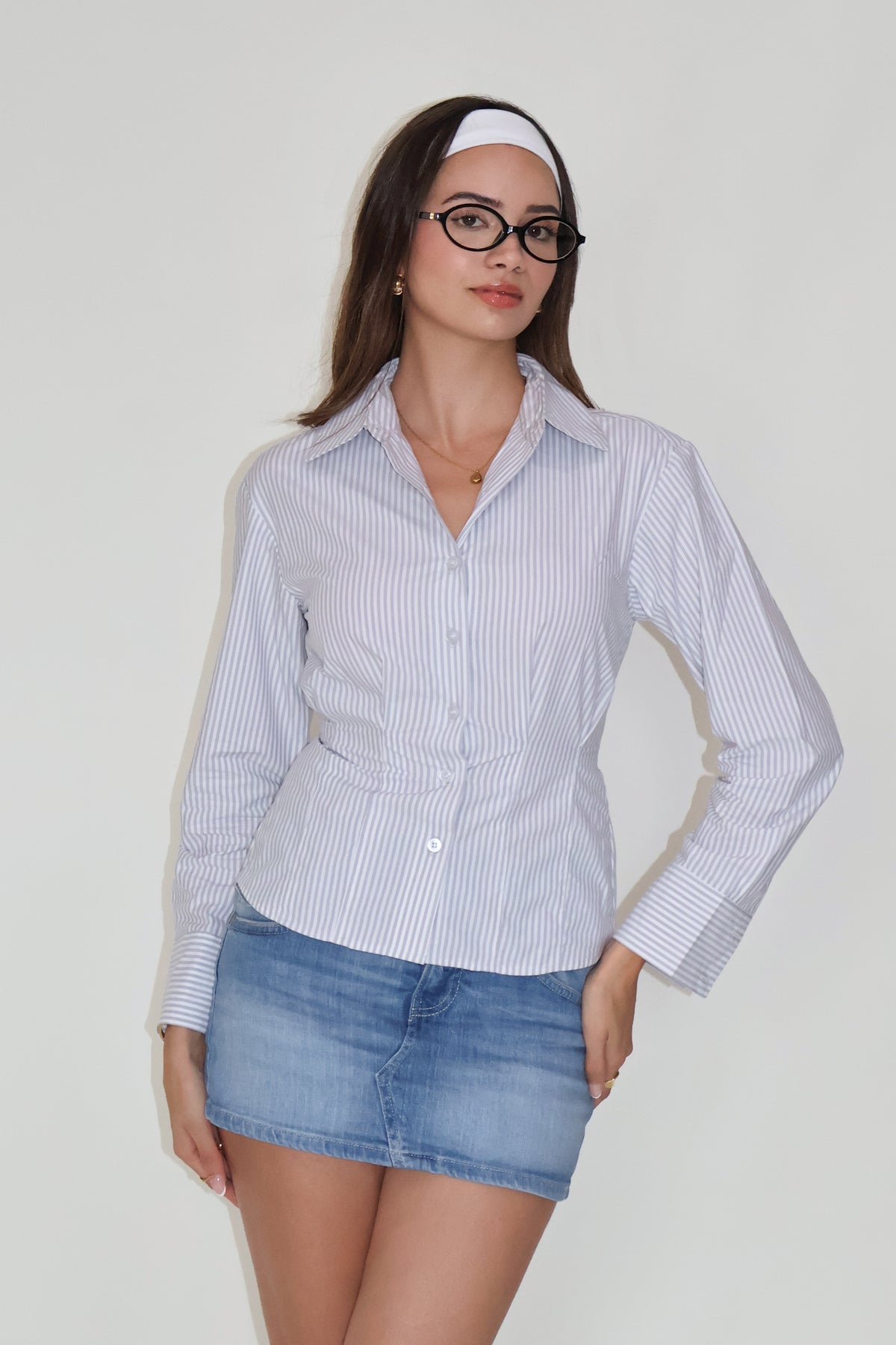 Amber Shirt - (Grey)