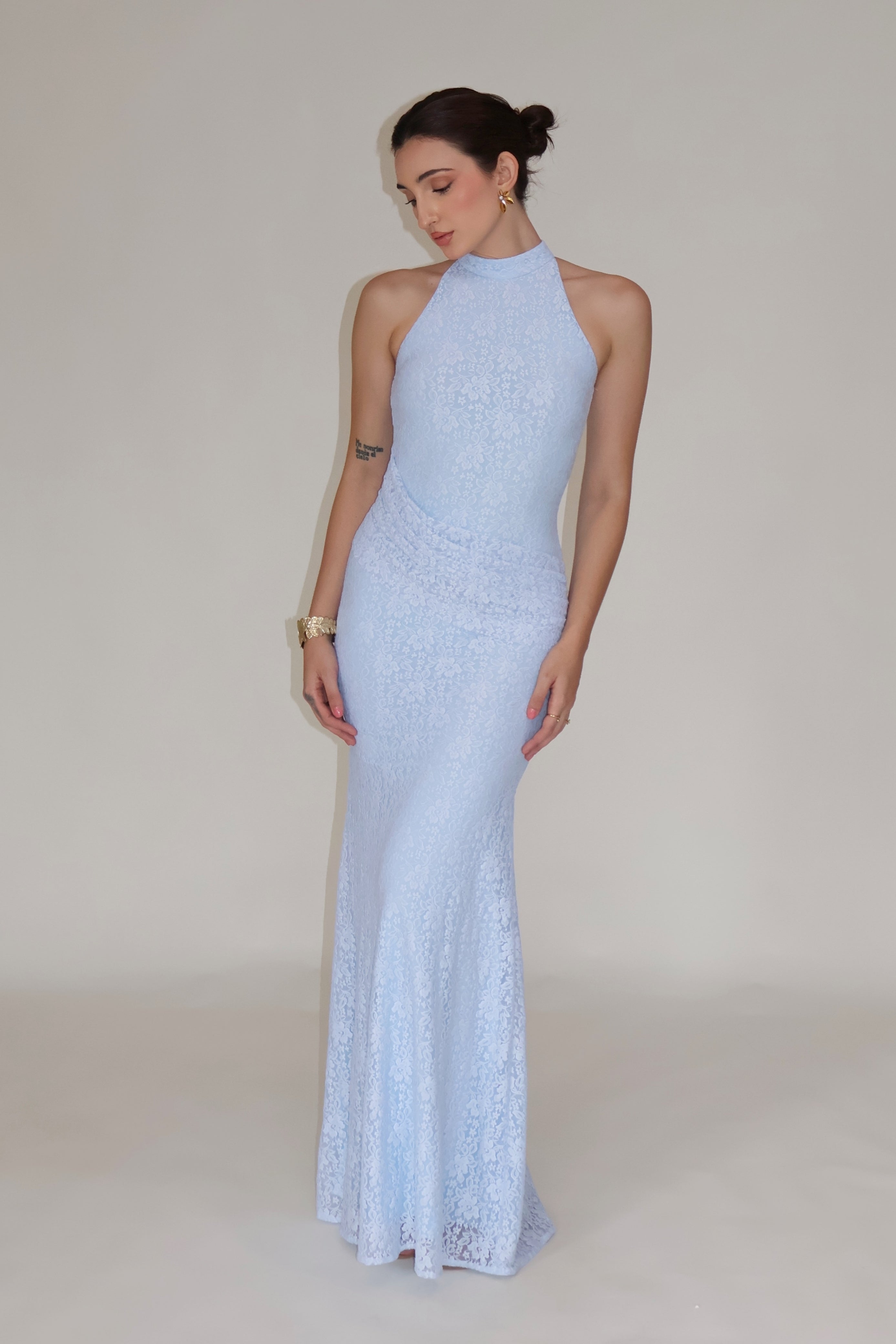 JASMINE DRESS - (Sky)