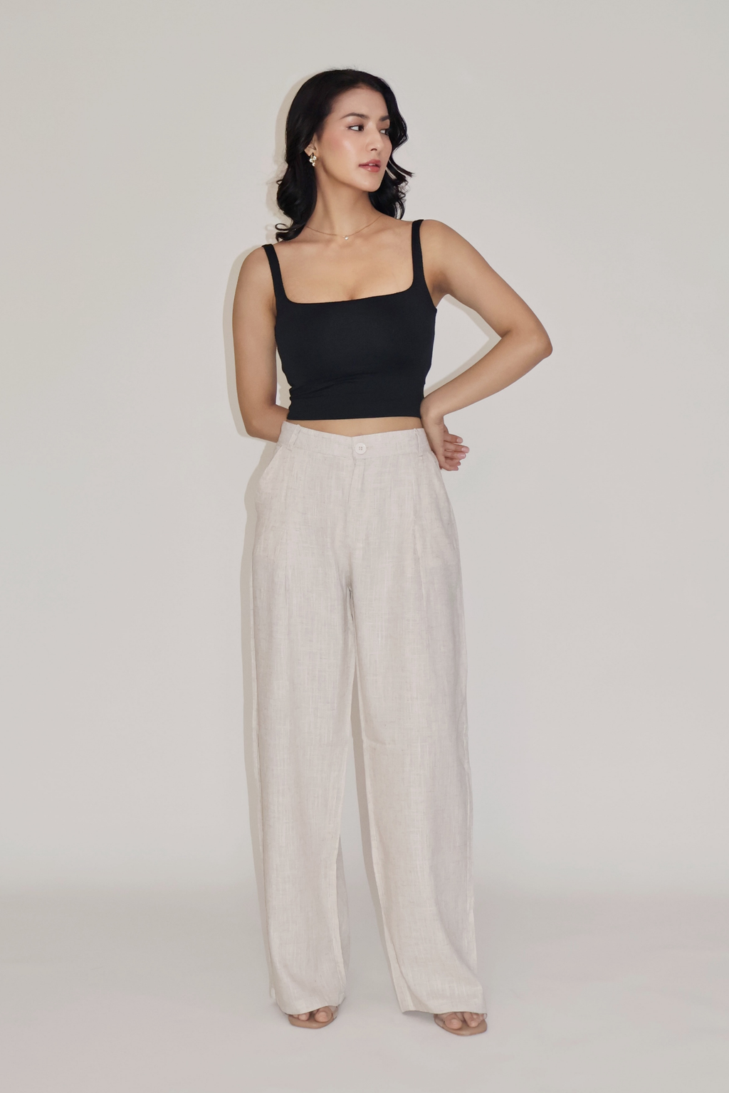 COASTAL PANTS - (Oat meal)
