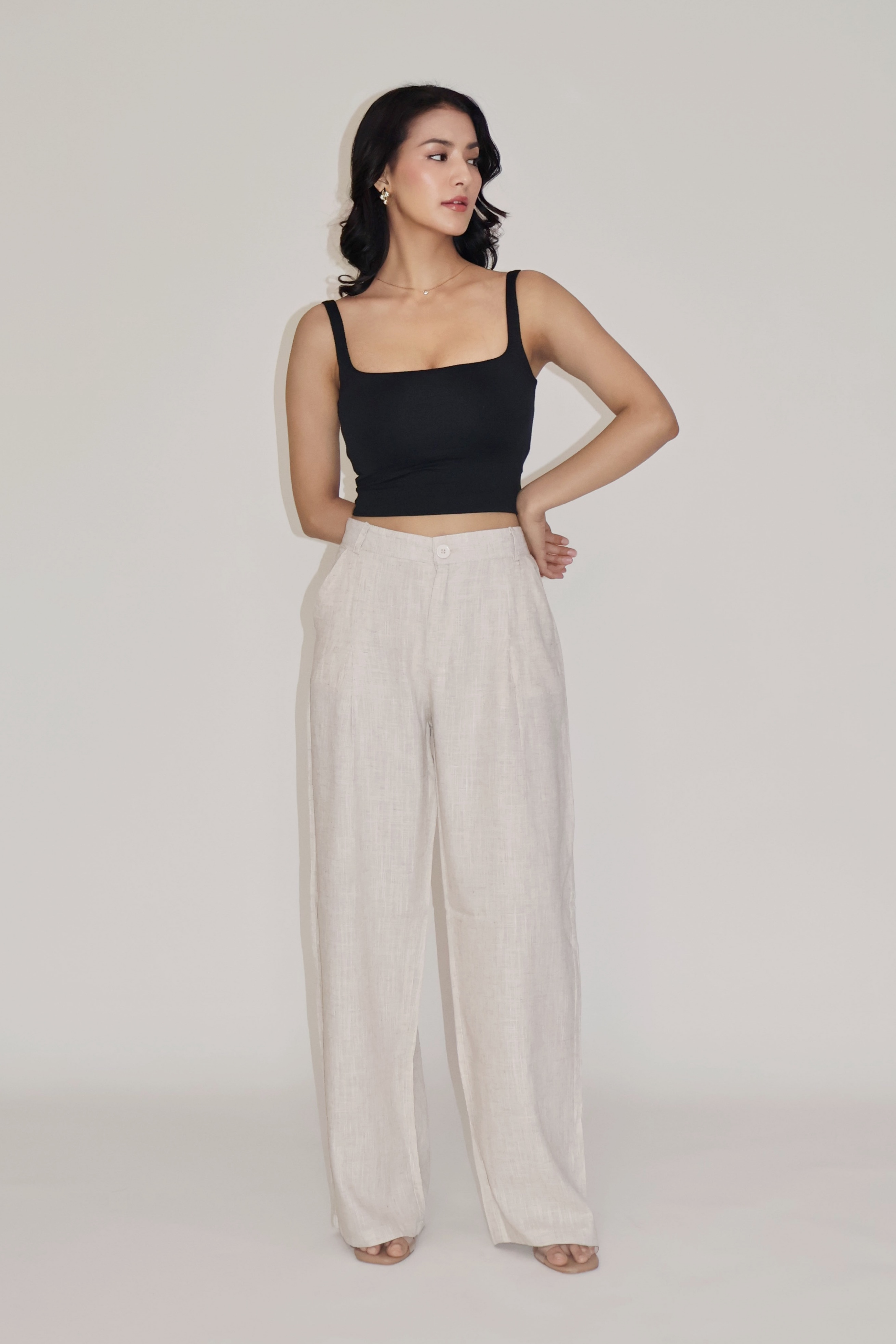 COASTAL PANTS - (Oat meal)