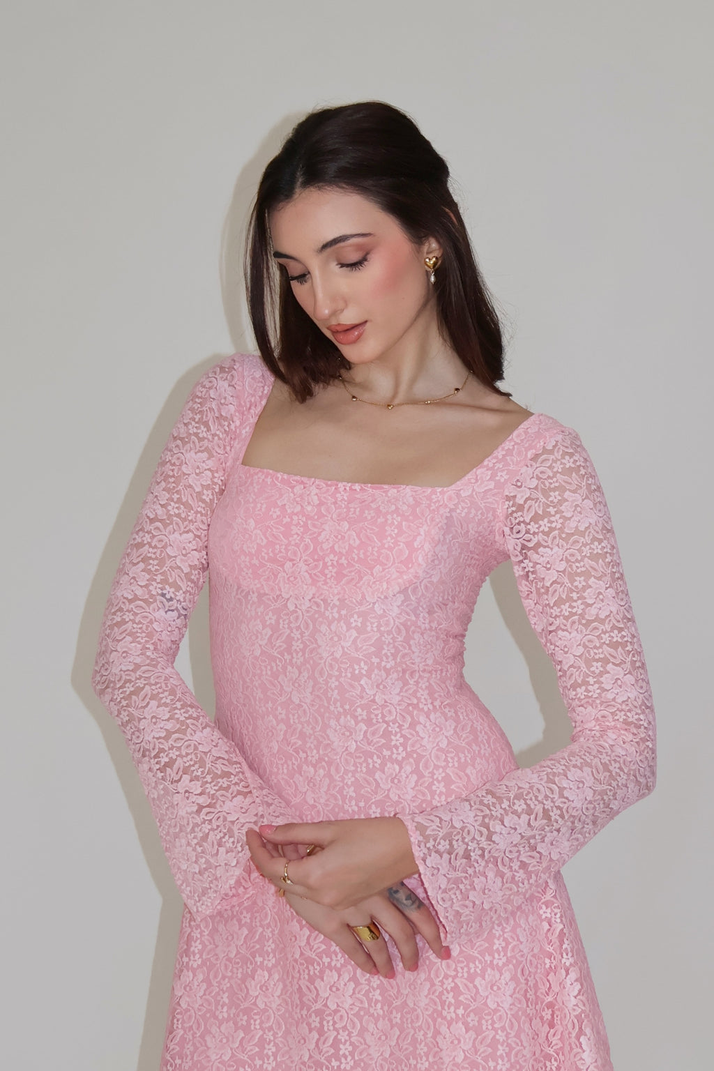 TULIP DRESS - (Pink)