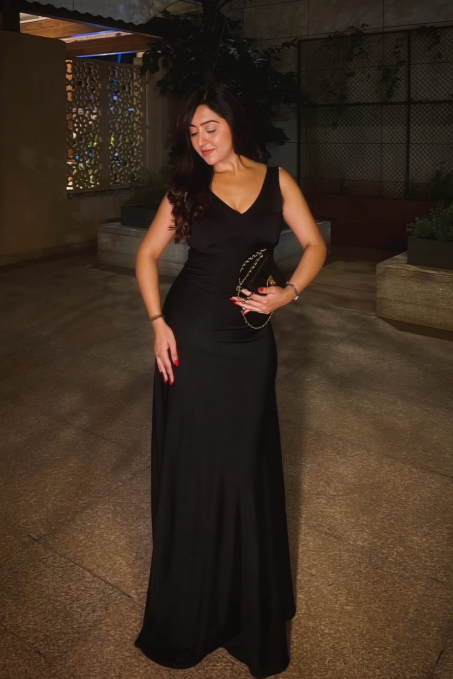 Farheen in PROSECO DRESS - (Onyx)