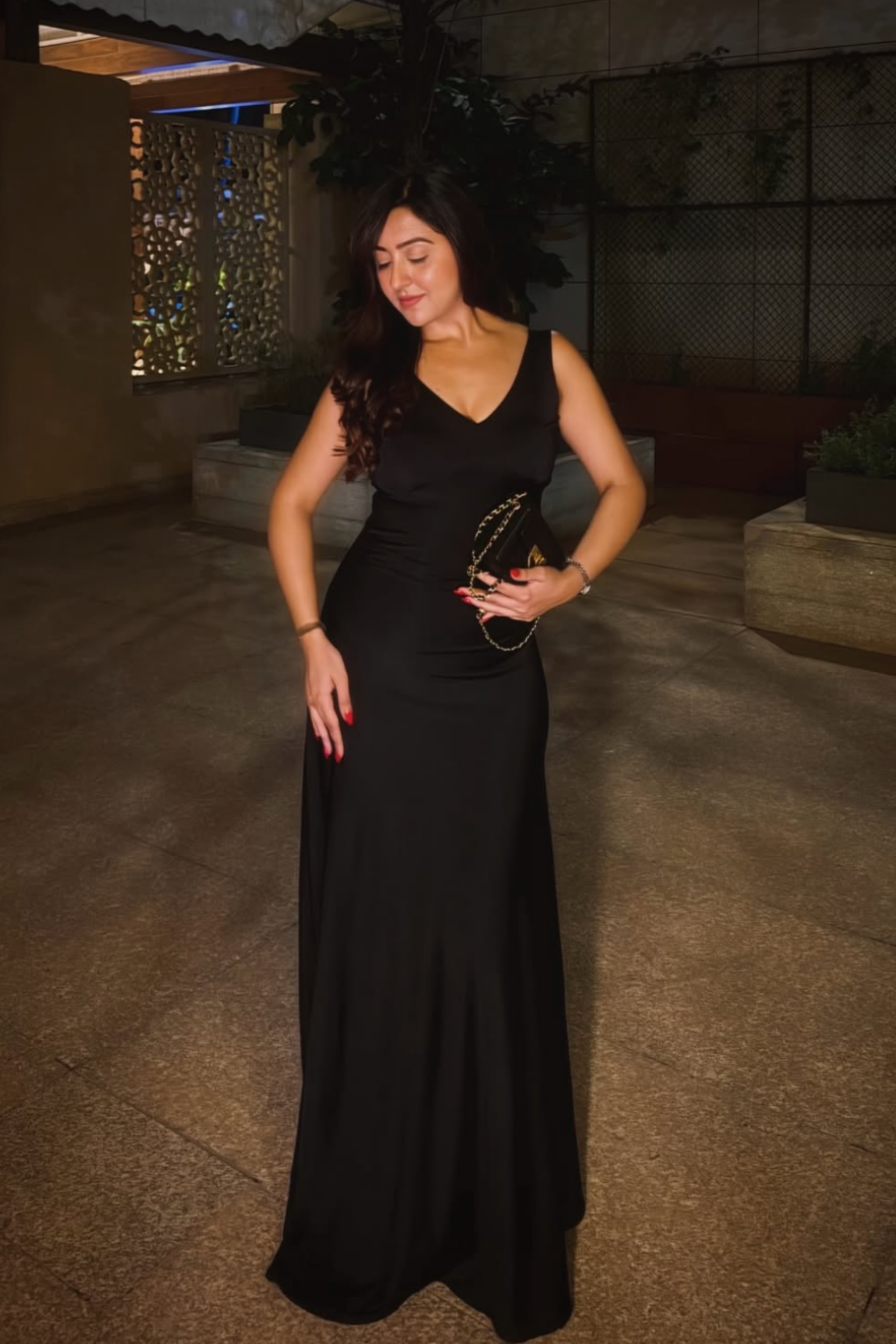 Farheen in PROSECO DRESS - (Onyx)