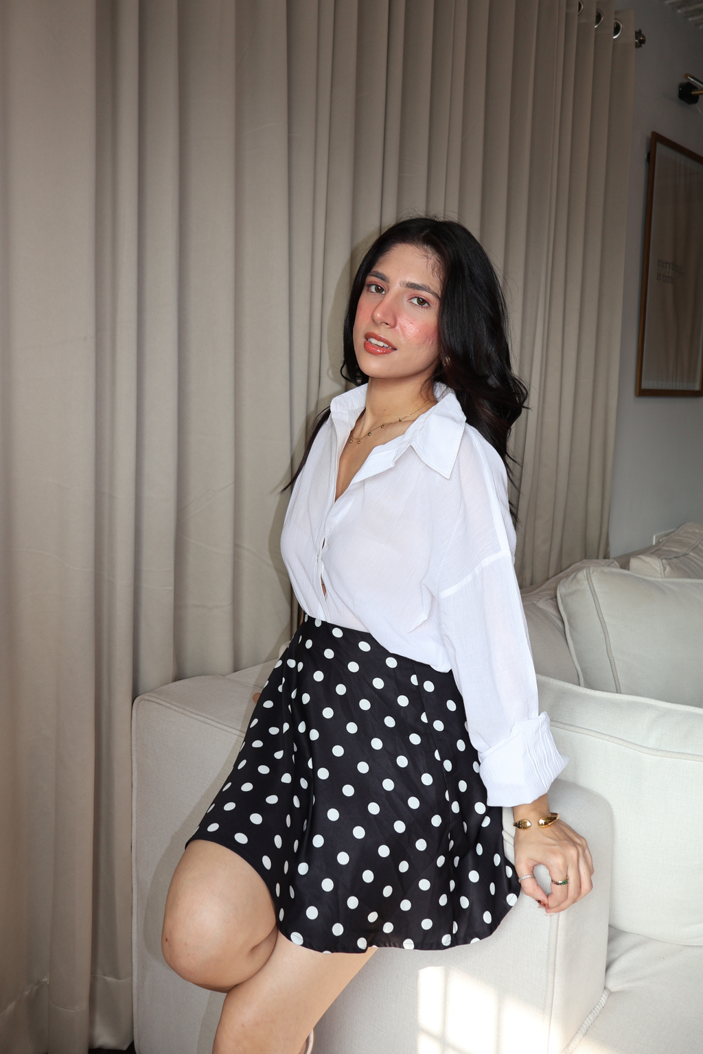 Jennifer in NYSA Skirt - Black