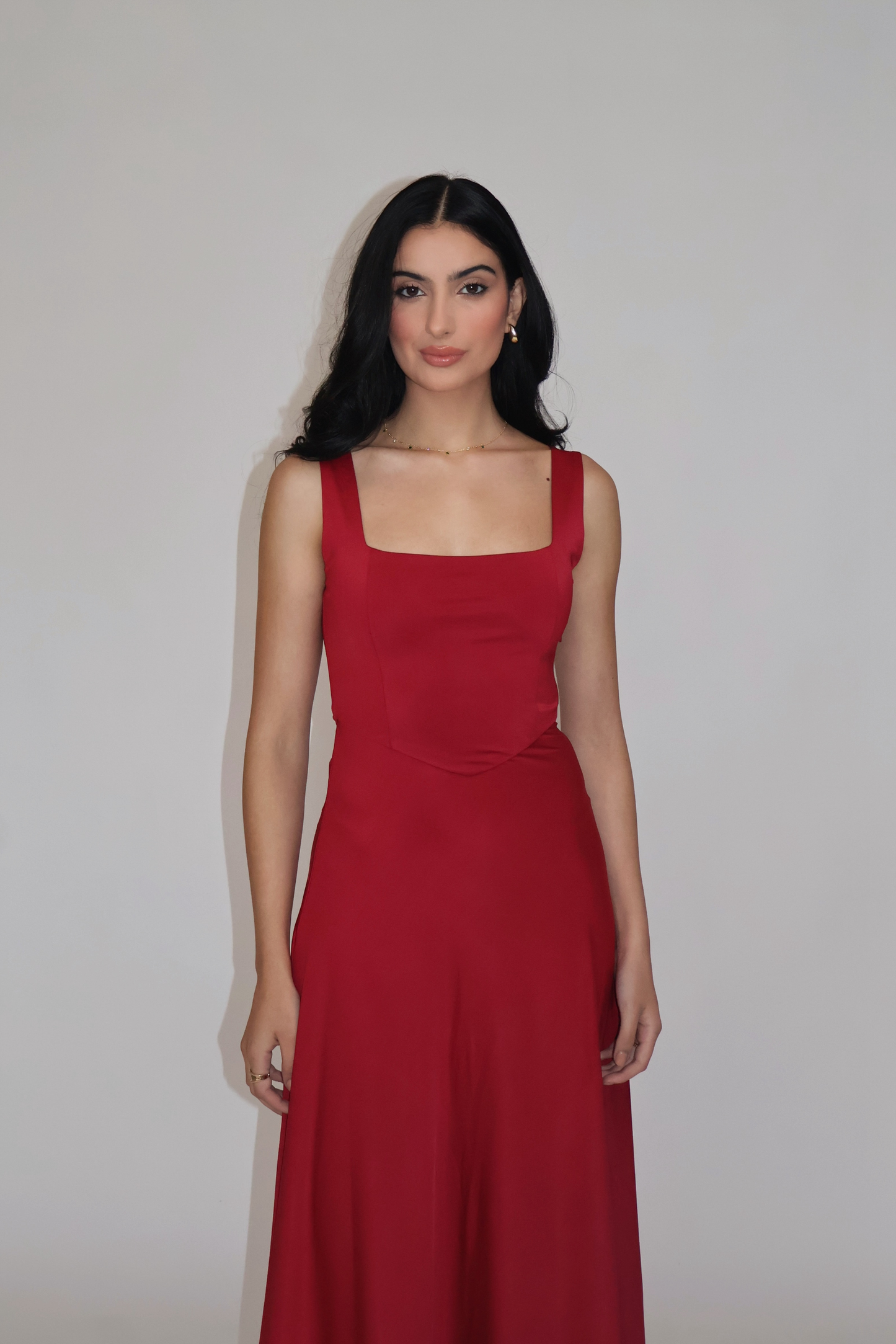 ROSÉ DRESS - (Cherry)