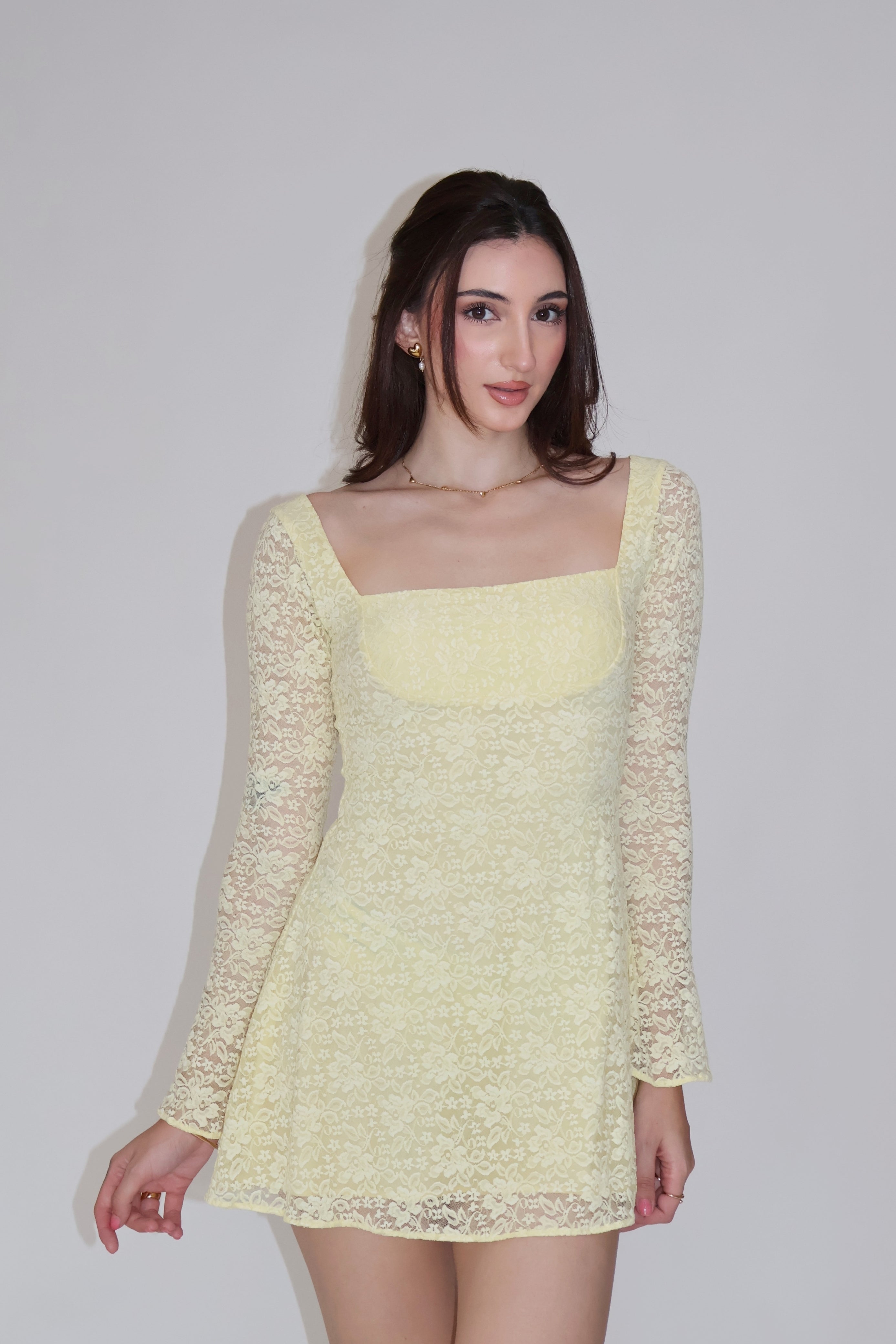 TULIP DRESS - (Butter)