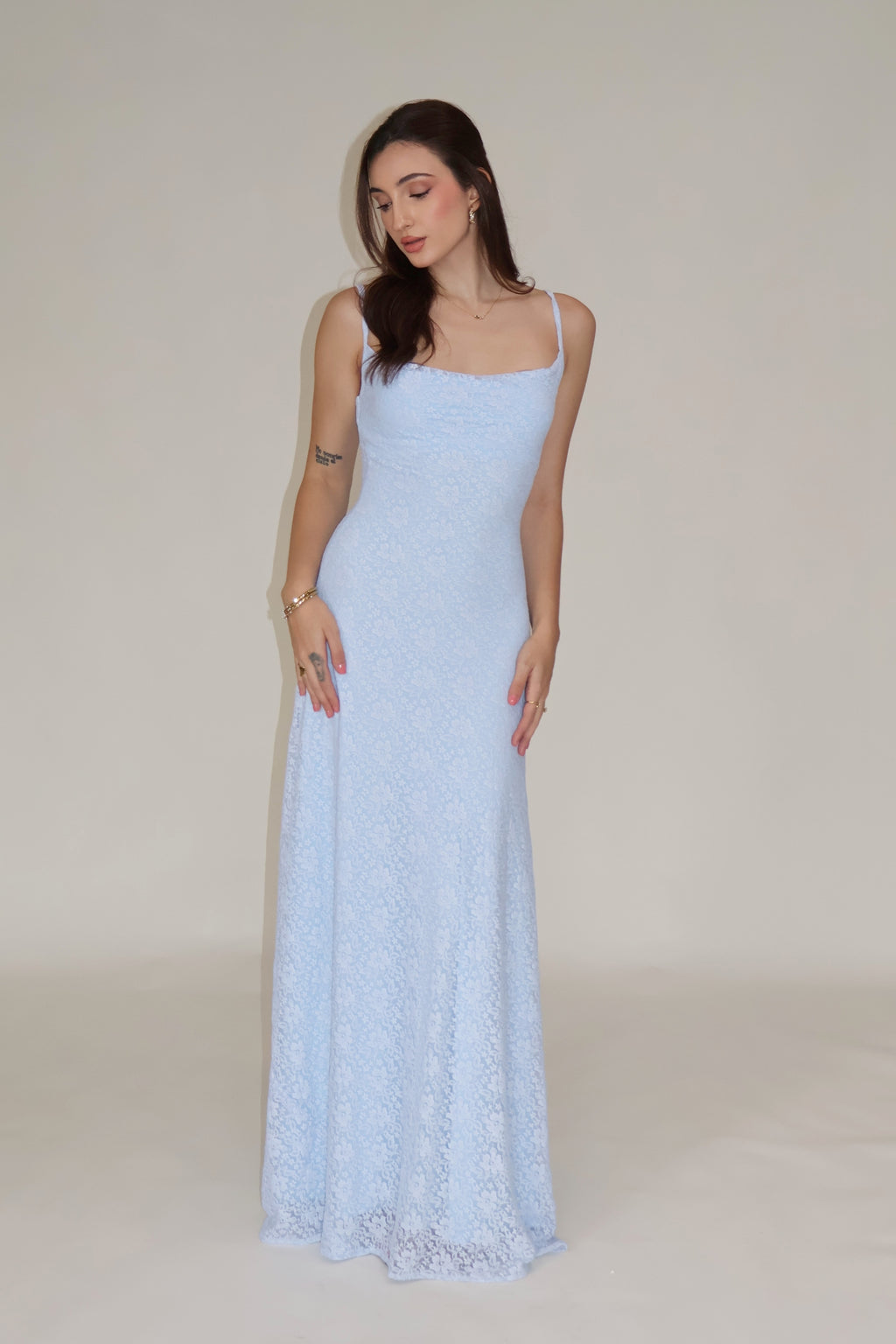 BLOSSOM DRESS - (Sky)