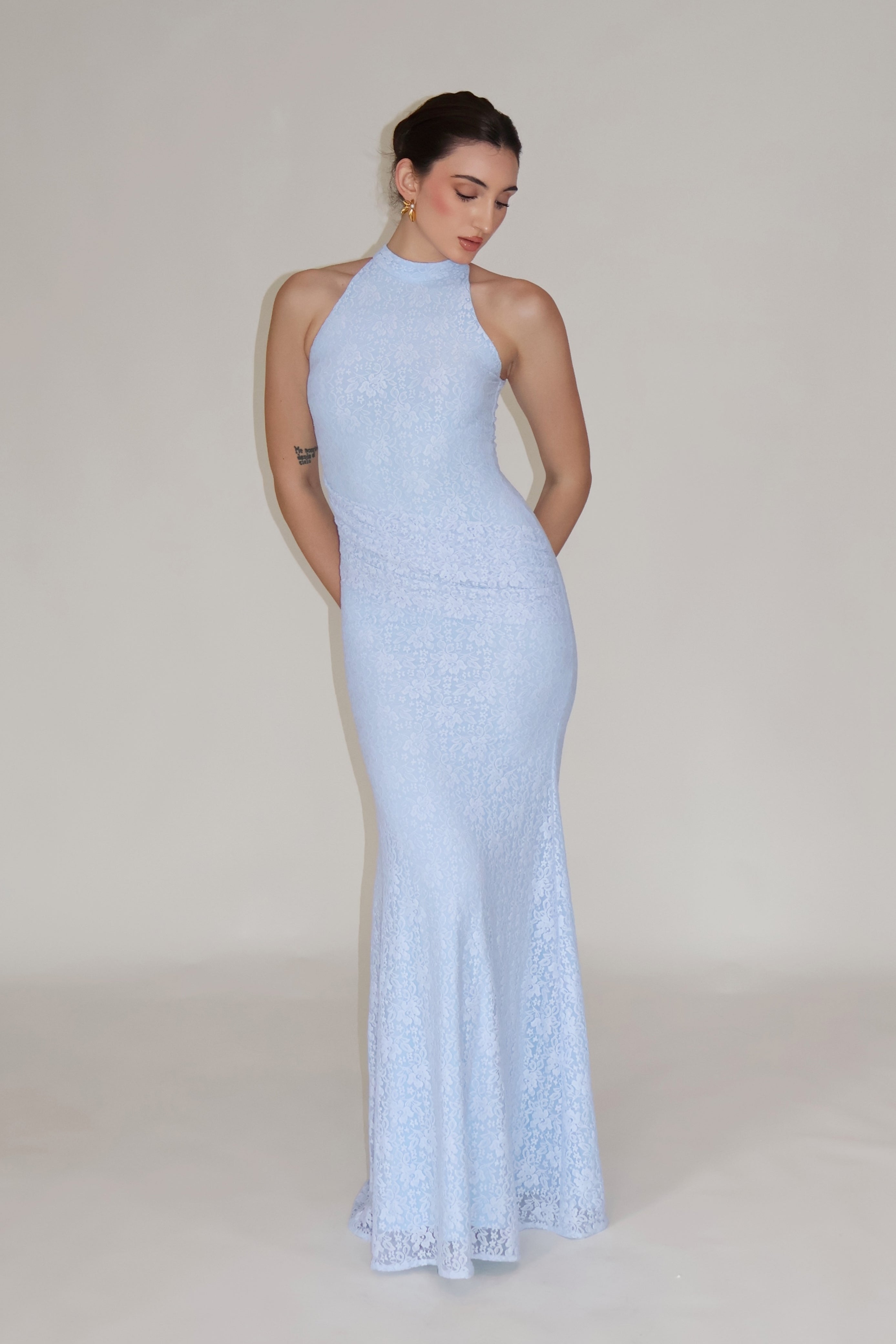 JASMINE DRESS - (Sky)