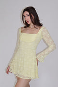 TULIP DRESS - (Butter)