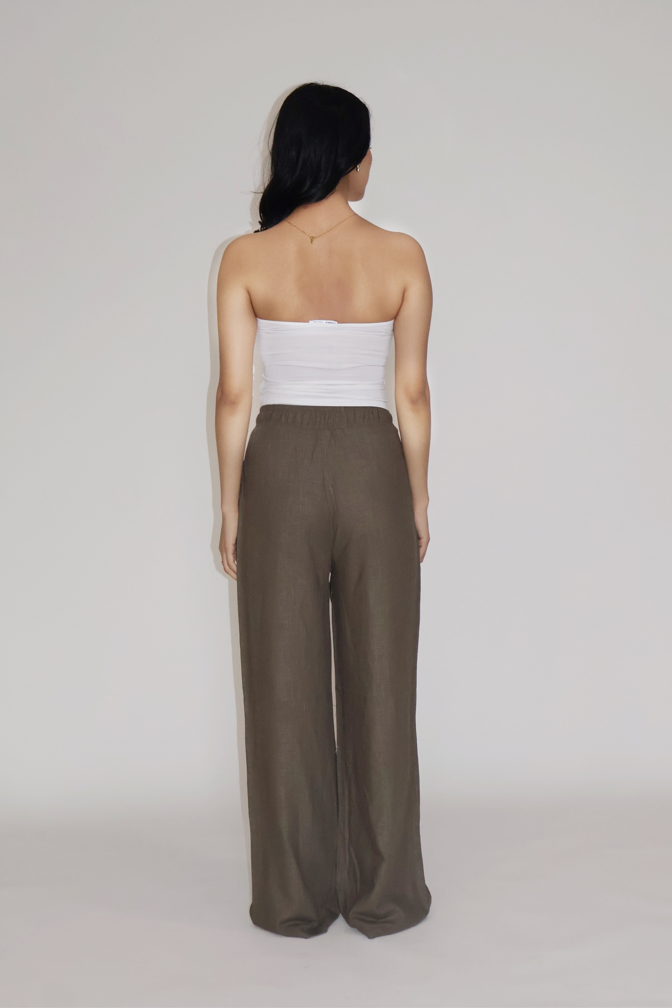 SEASHELL PANTS - (Olive)