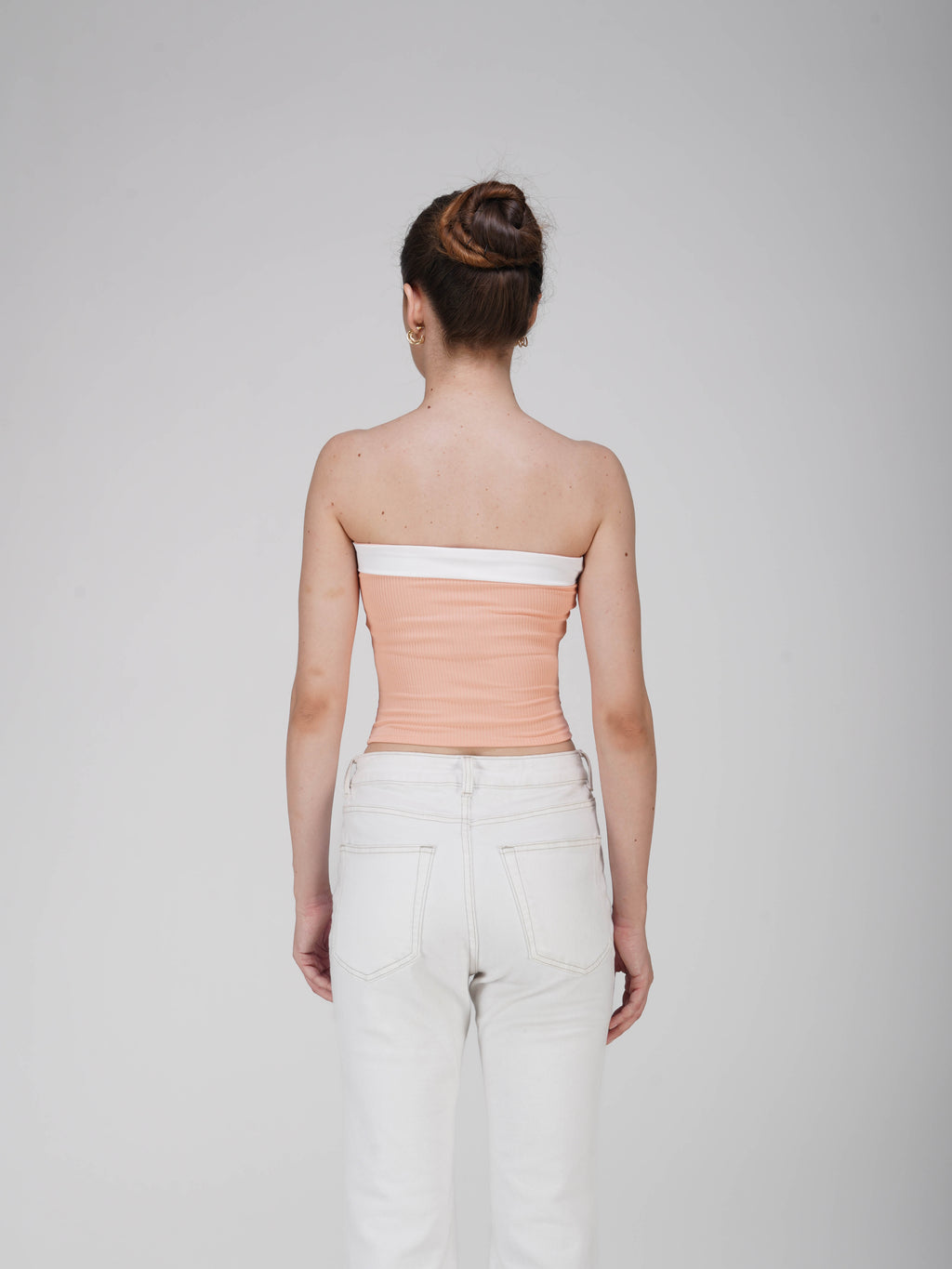 Peach OverlapTube Top - Oasis Top (Peach)