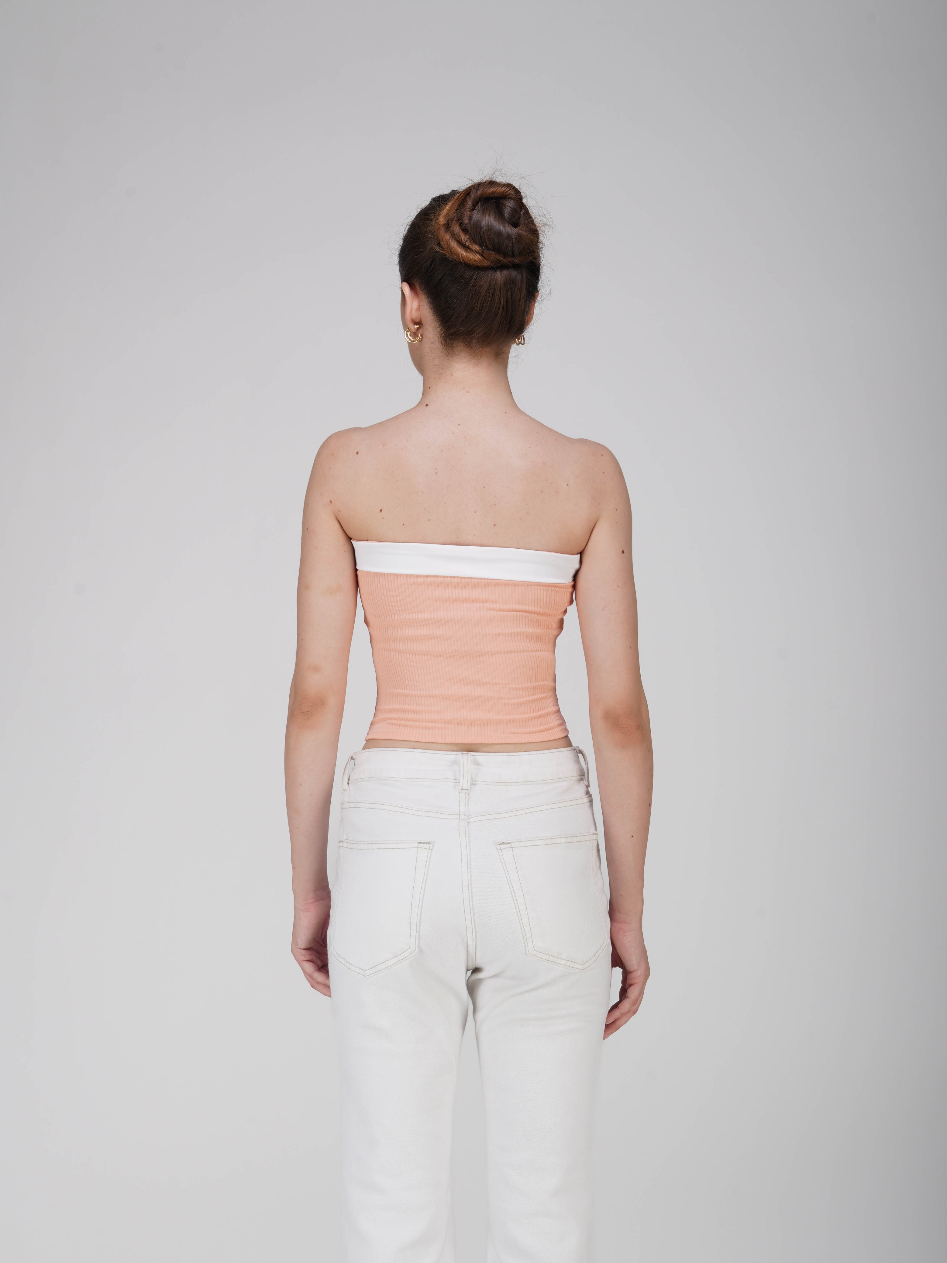 Peach OverlapTube Top - Oasis Top (Peach)