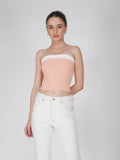 Peach OverlapTube Top - Oasis Top (Peach)