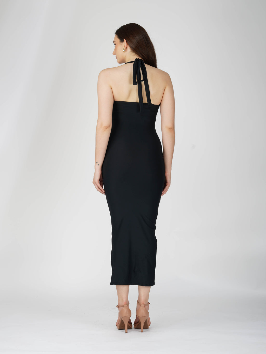 Nitibha in ray dress onyx