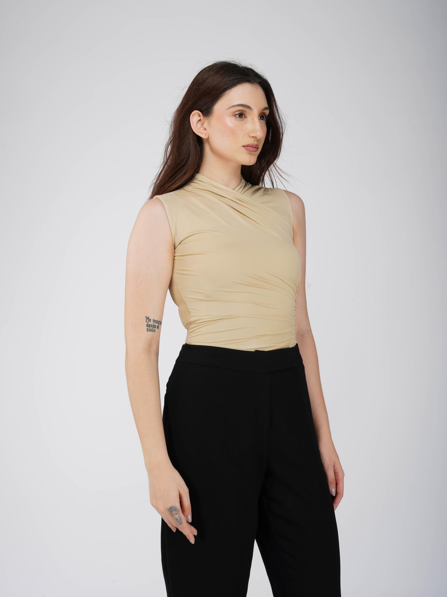 GLINT Bodysuit (Sand)